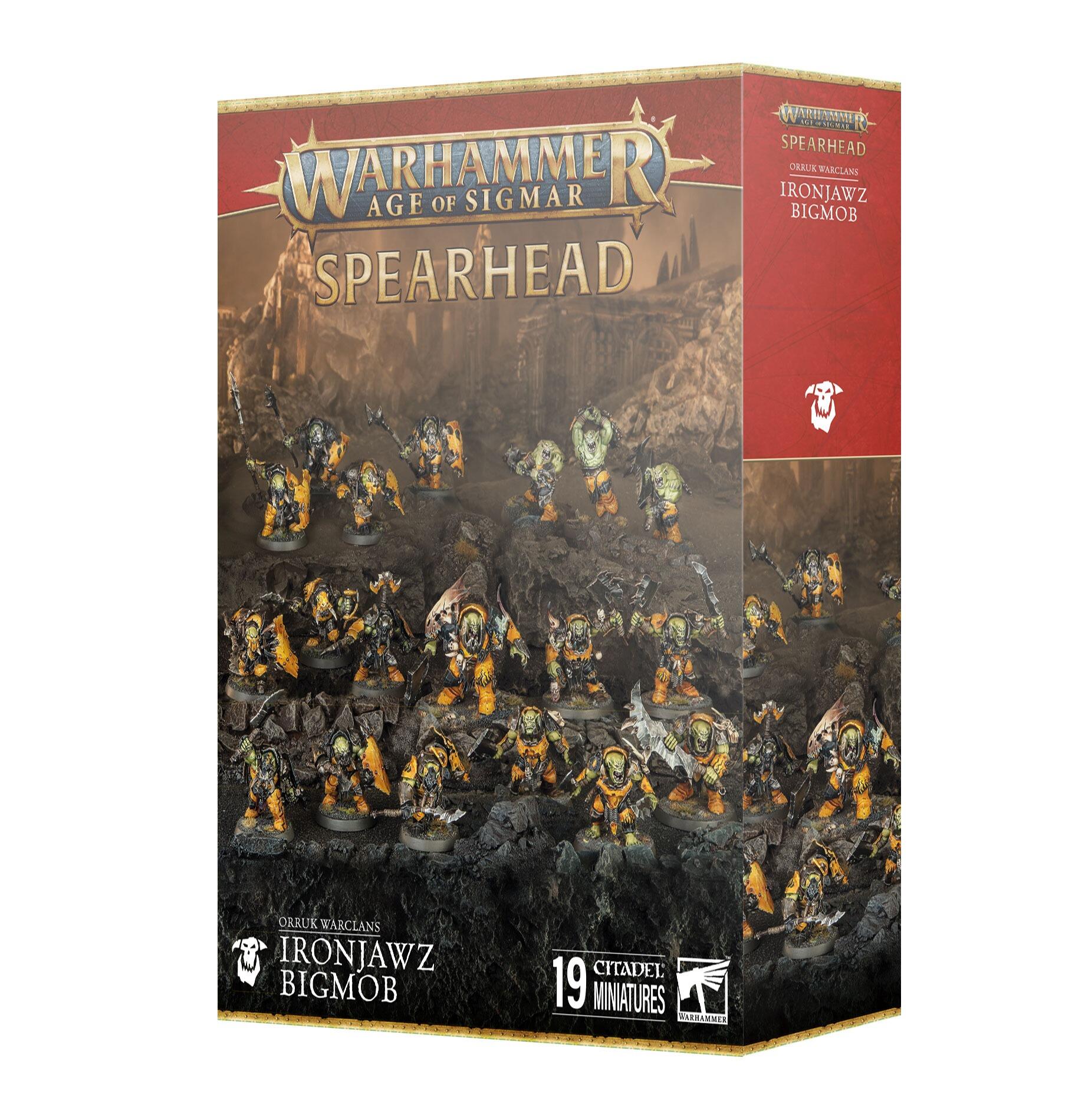 SPEARHEAD:ORRUK WARCLANS IRONJAWZ BIGMOB - Gifts for Geeks Leicester