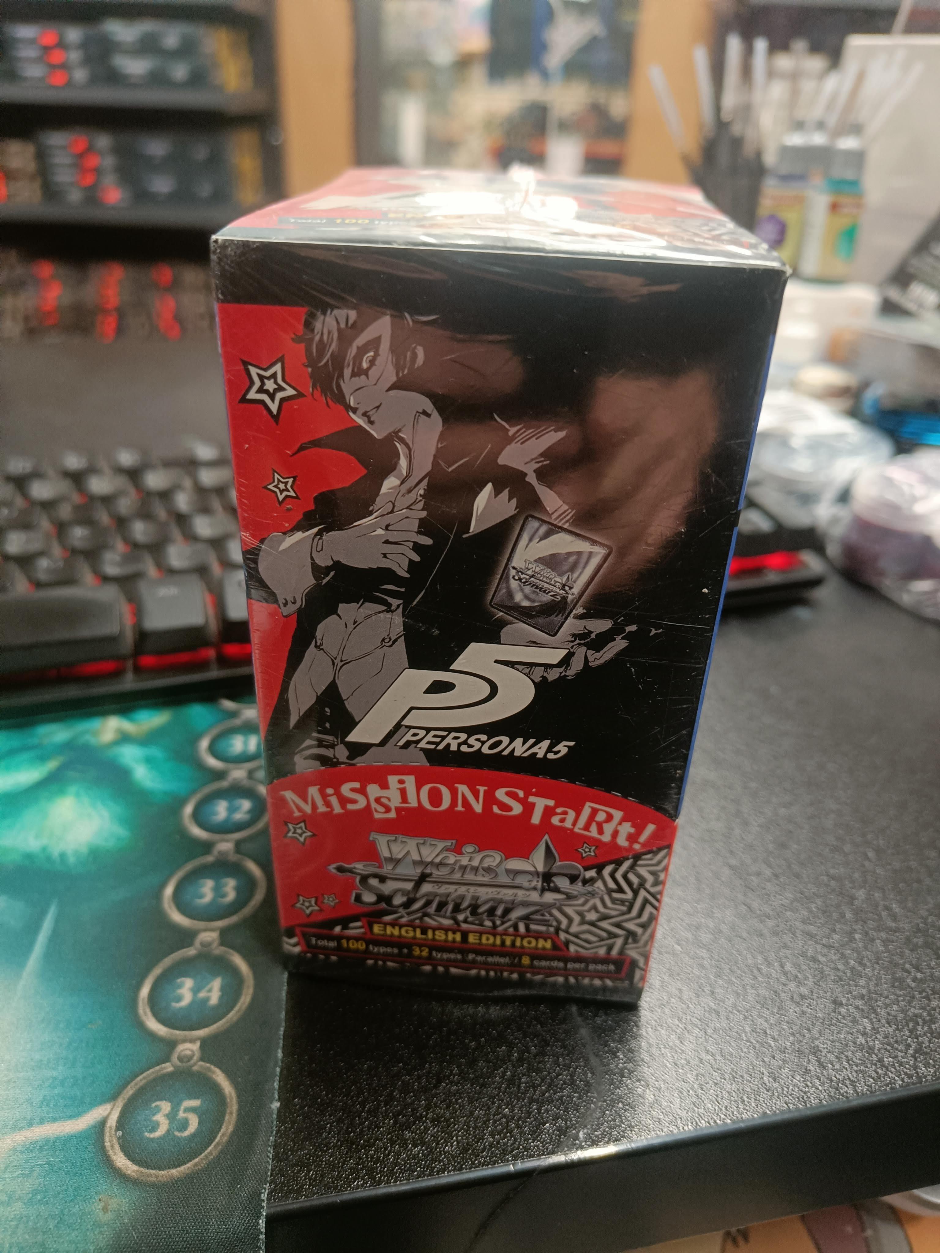 WEISS/SCHWARZ English Booster BOX (20 packs) - Persona 5 sealed - Gifts for Geeks Leicester