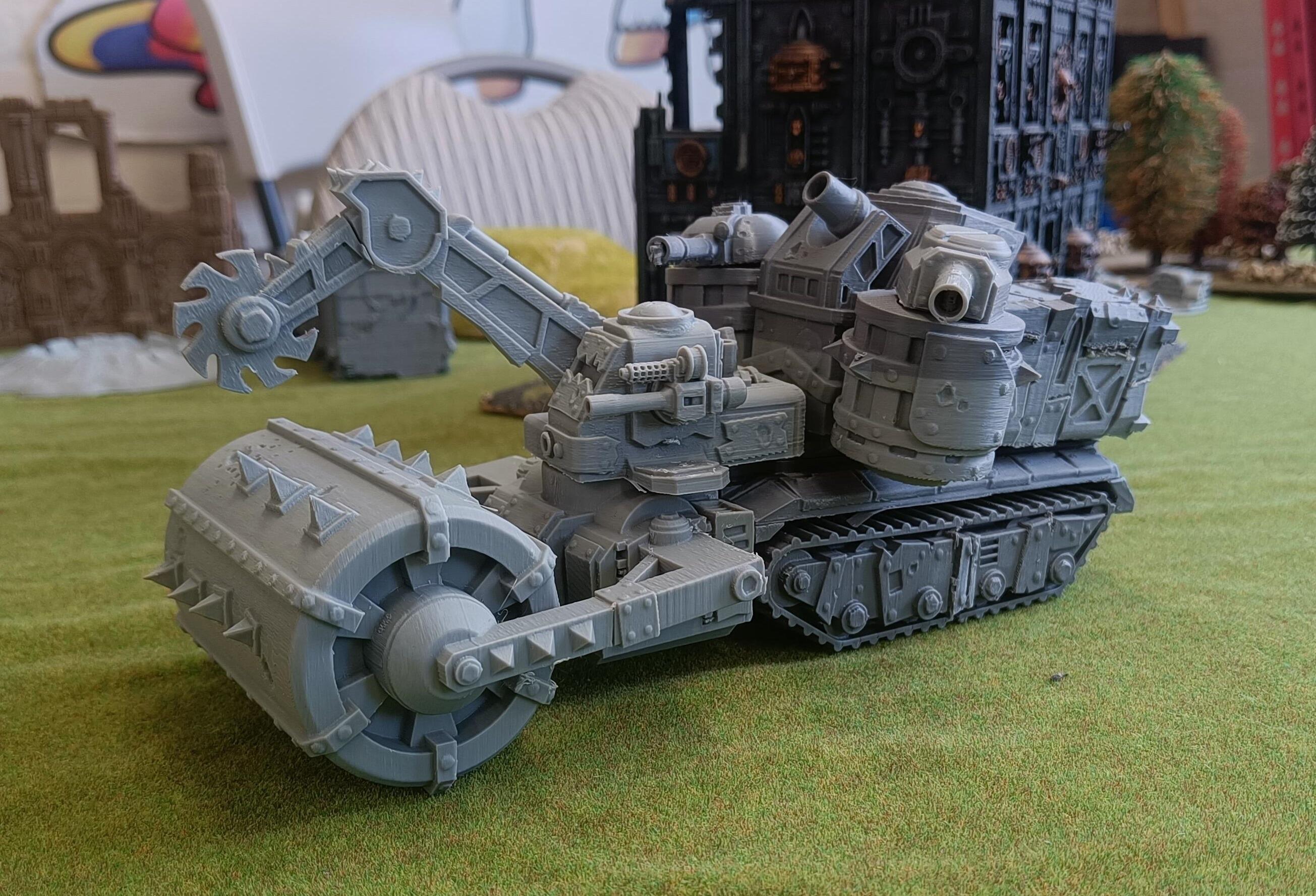Orc or Dystopian Super Heavy Transport APC Truck Ver -2 thumbnail
