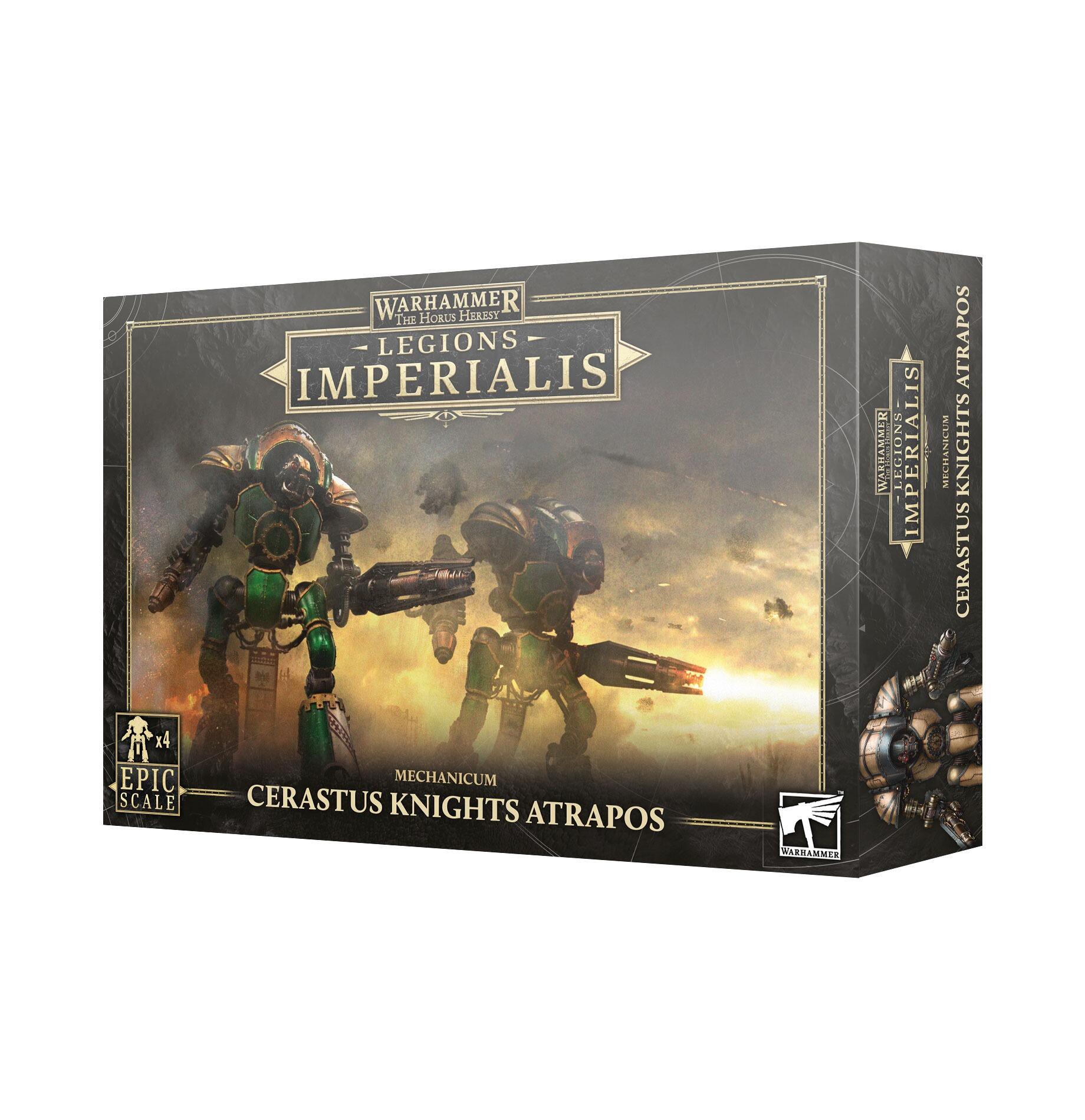 LEGIONS IMPERIALIS : MECHANICUM CERASTUS KNIGHTS ATRAPOS - Gifts for Geeks Leicester