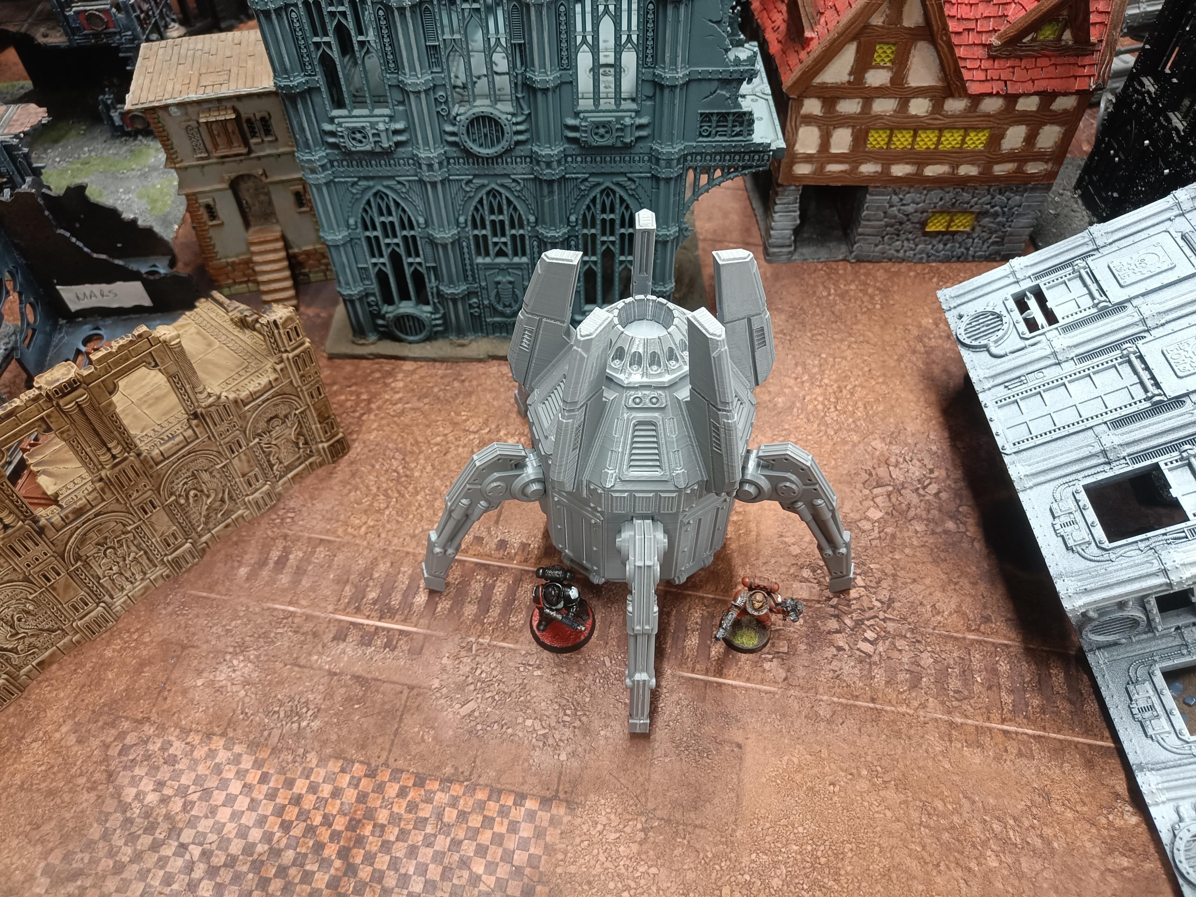 Starguard Legion Armoured Drop Ship or Pod | 3D Printed Sci-Fi Miniature Model - Gifts for Geeks Leicester