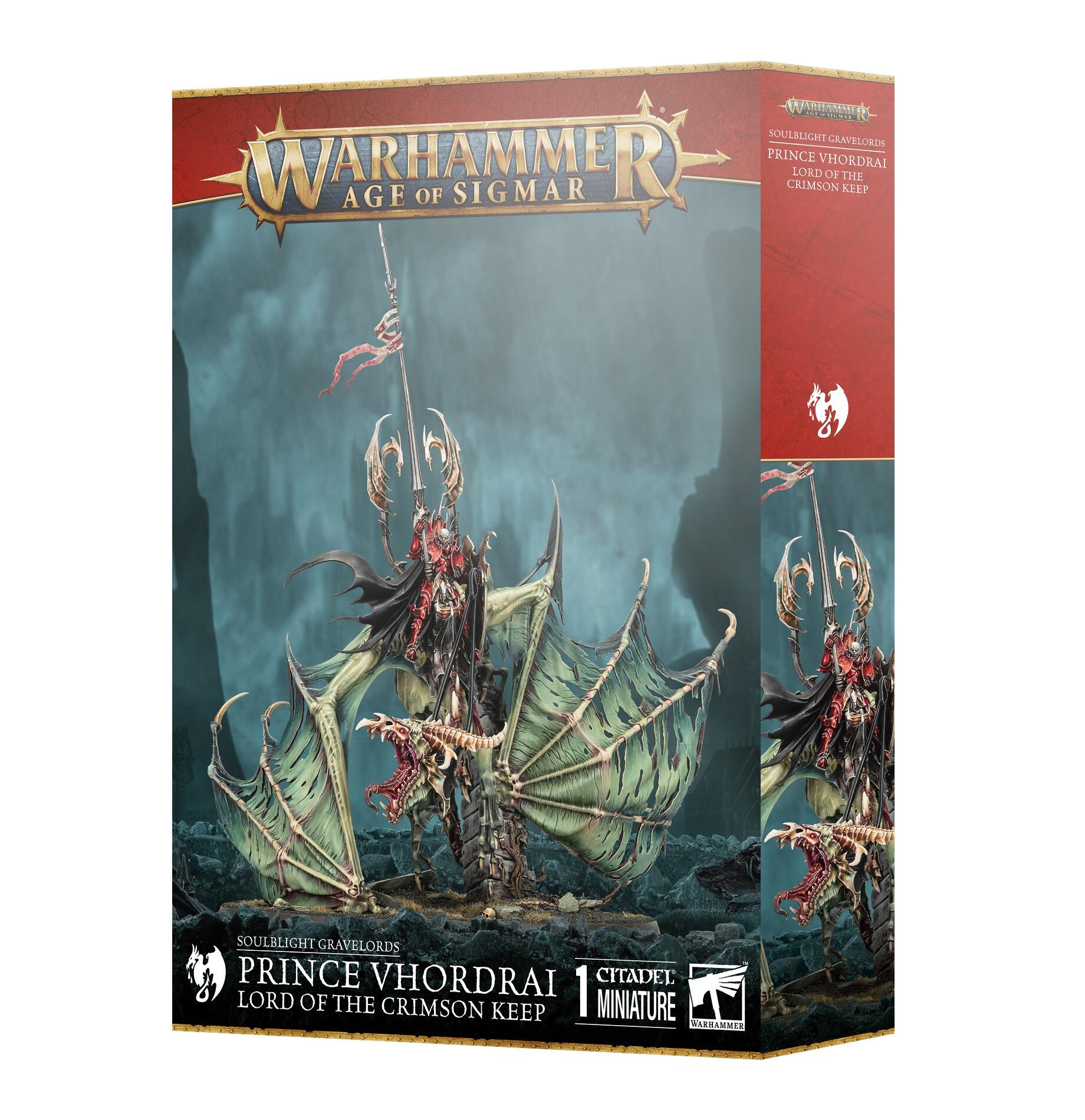 SOULBLIGHT GRAVELORDS: PRINCE VHORDRAI LORD OF THE CRIMSON KEEP - Gifts for Geeks Leicester