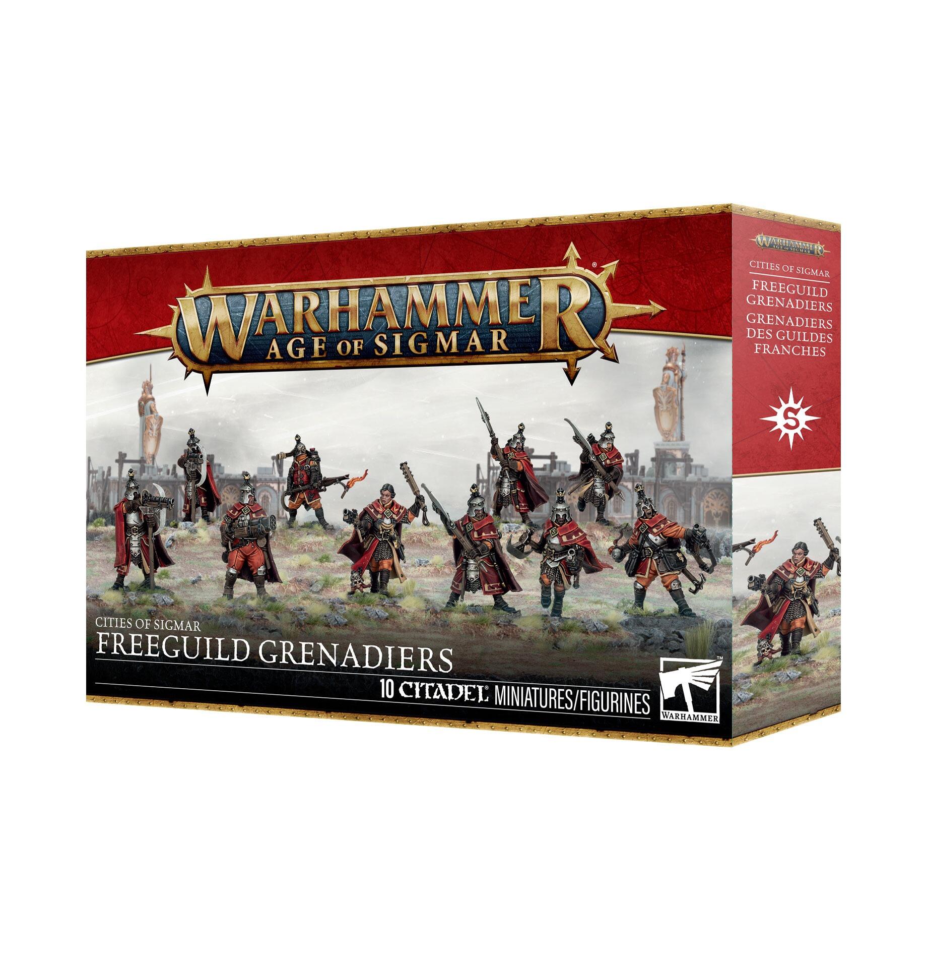 CITIES OF SIGMAR: FREEGUILD GRENADIERS - Gifts for Geeks Leicester