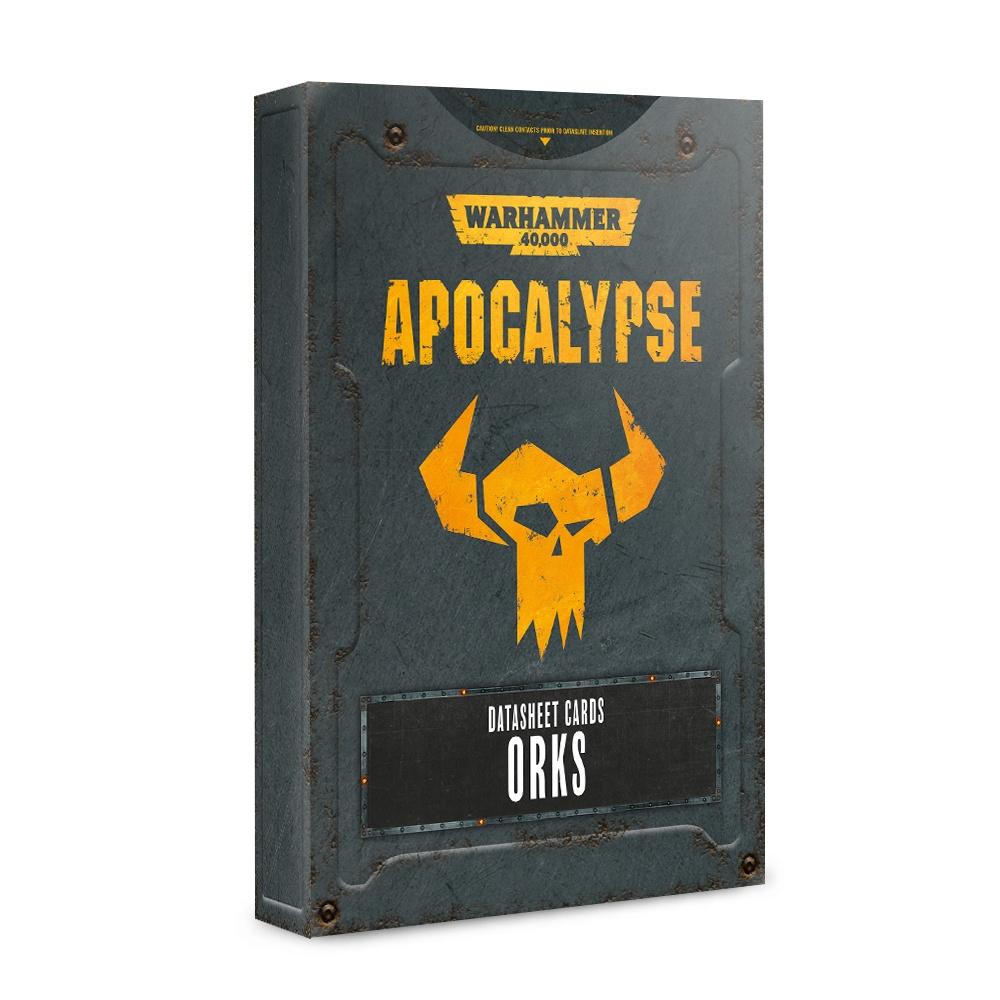APOCALYPSE DATASHEETS: ORKS (ENG) - Gifts for Geeks Leicester