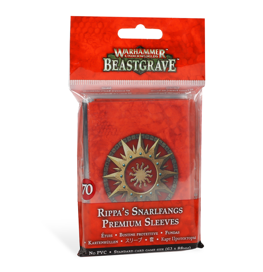 WHU: RIPPA'S SNARLFANGS PREMIUM SLEEVES - Gifts for Geeks Leicester