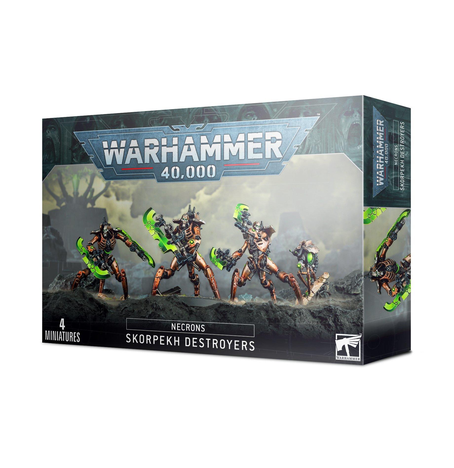 Necrons Skorpekh Destroyers - Gifts for Geeks Leicester