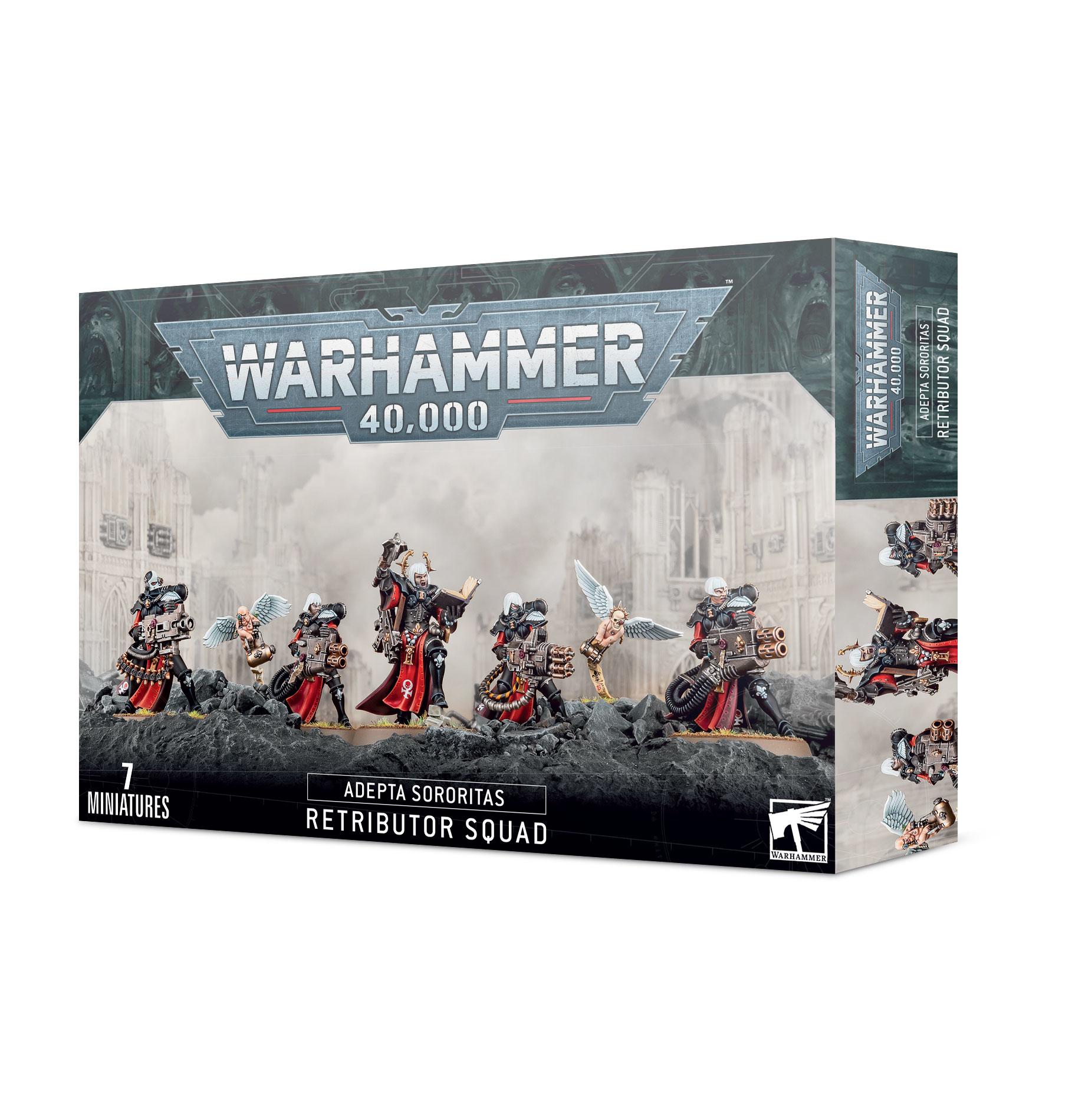 Adepta Sororitas Retributor Squad - Gifts for Geeks Leicester