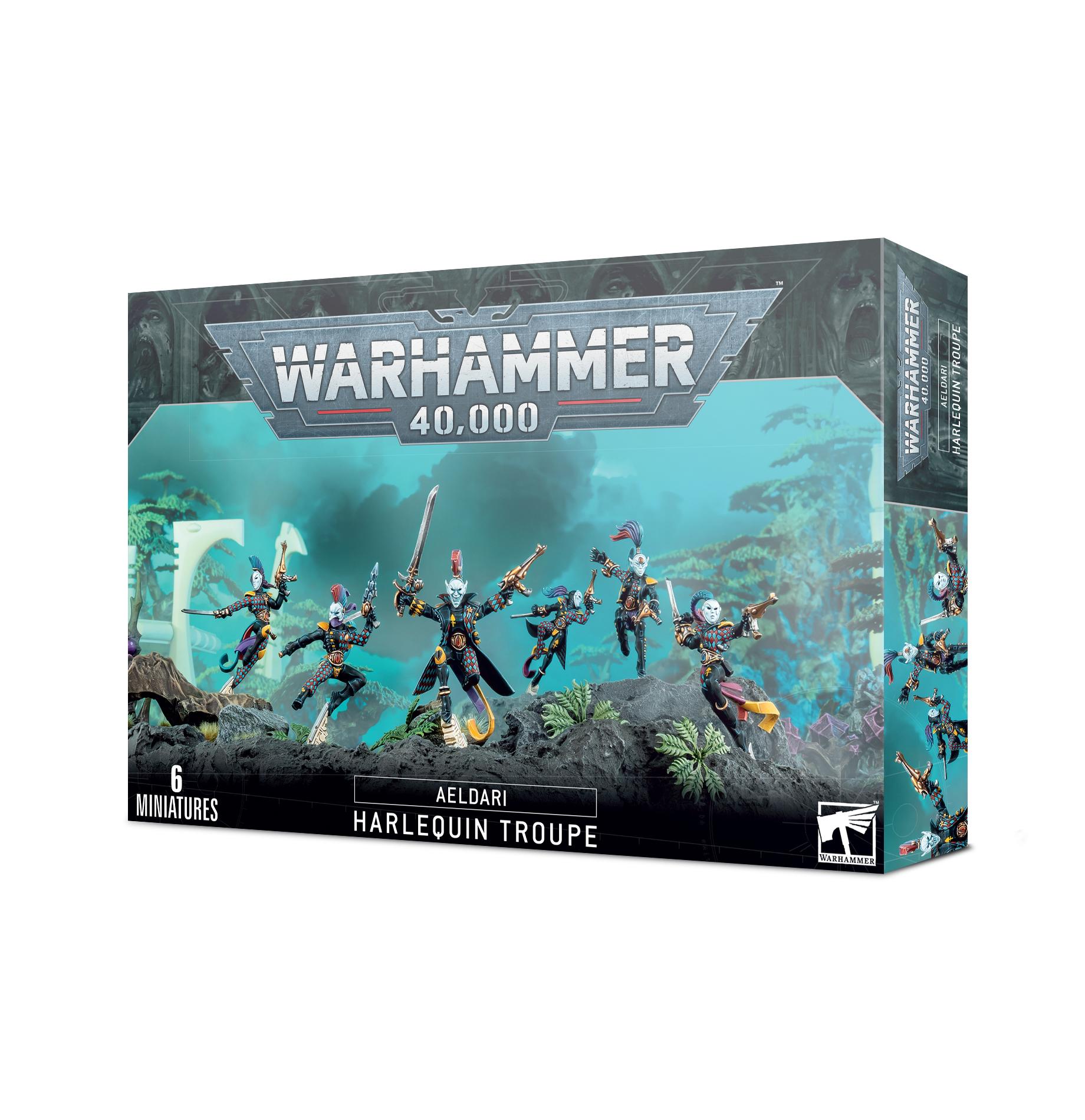 Eldar Harlequin Troupe (plastic) - Gifts for Geeks Leicester
