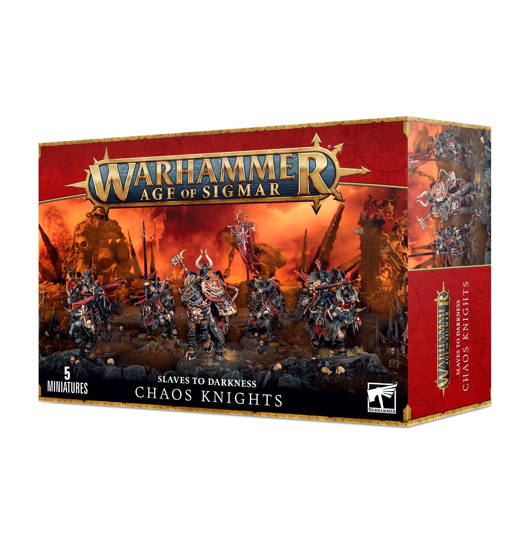 SLAVES TO DARKNESS: CHAOS KNIGHTS - Gifts for Geeks Leicester