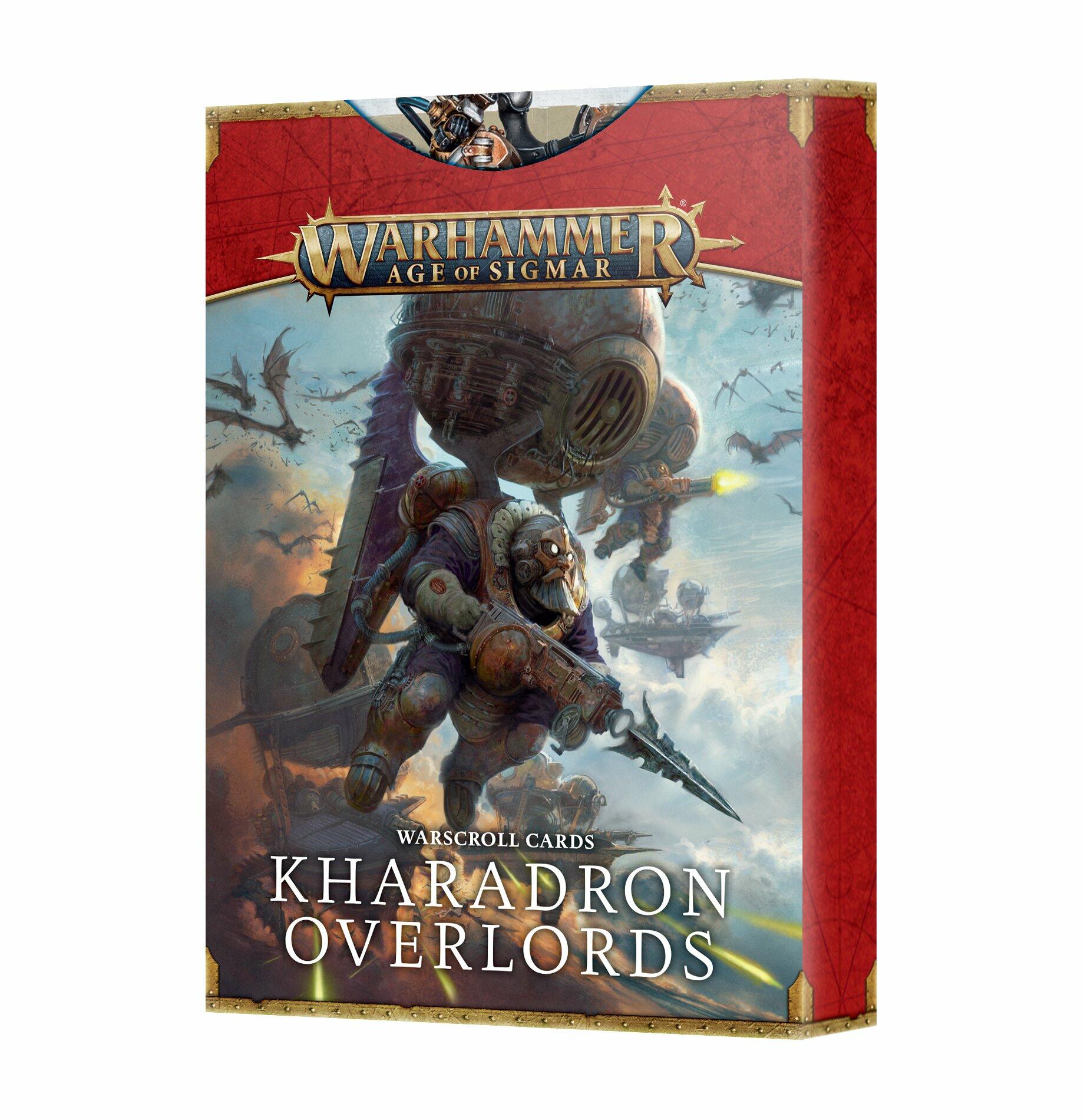 WARSCROLLS: KHARADRON OVERLORDS (ENG) - Gifts for Geeks Leicester
