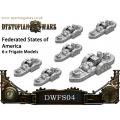 Federated States Of America Frigate (6) DWFS04 - Gifts for Geeks Leicester