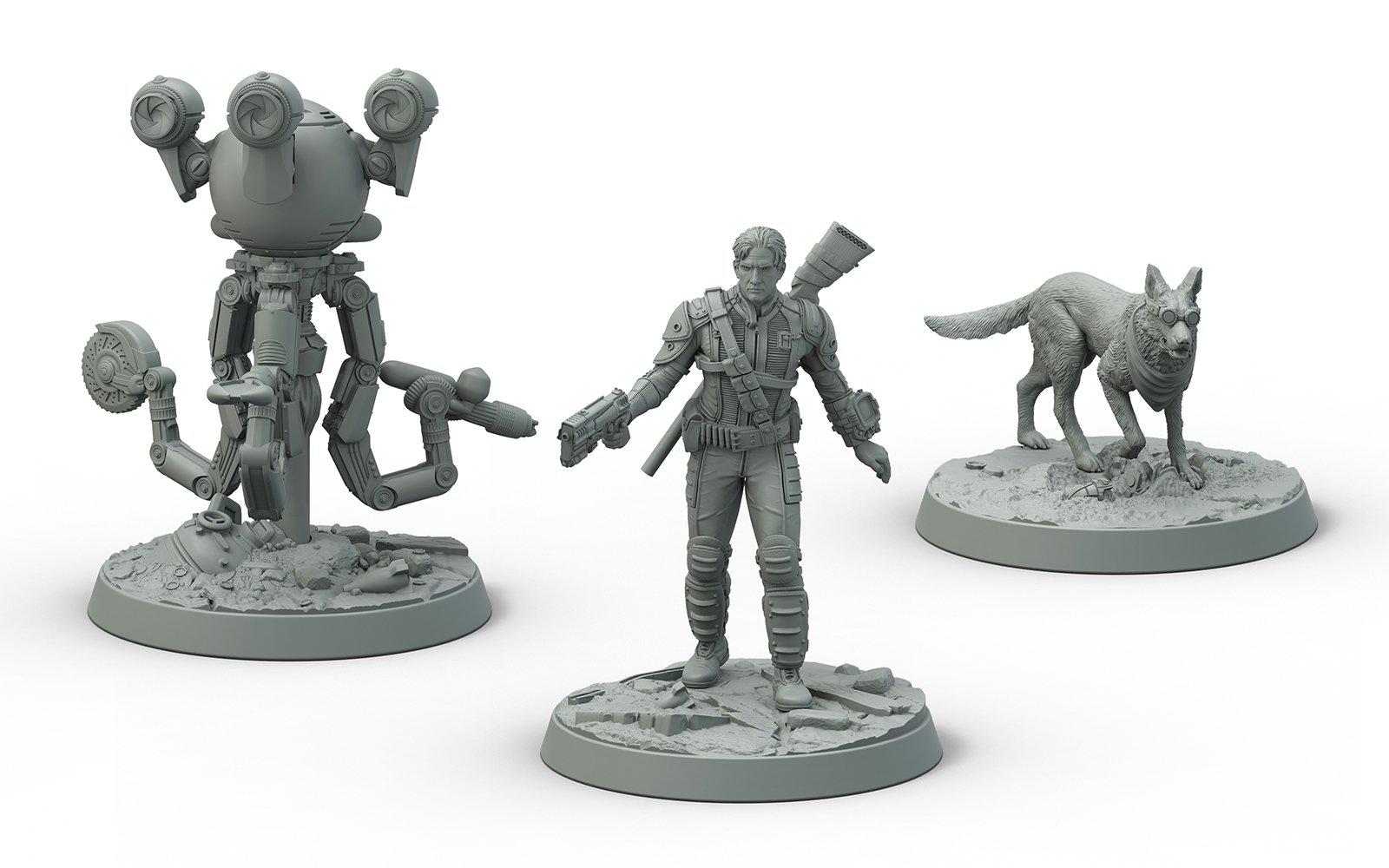 Fallout: Wasteland Warfare - Survivors Heroes of Sanctuary Hills - Gifts for Geeks Leicester