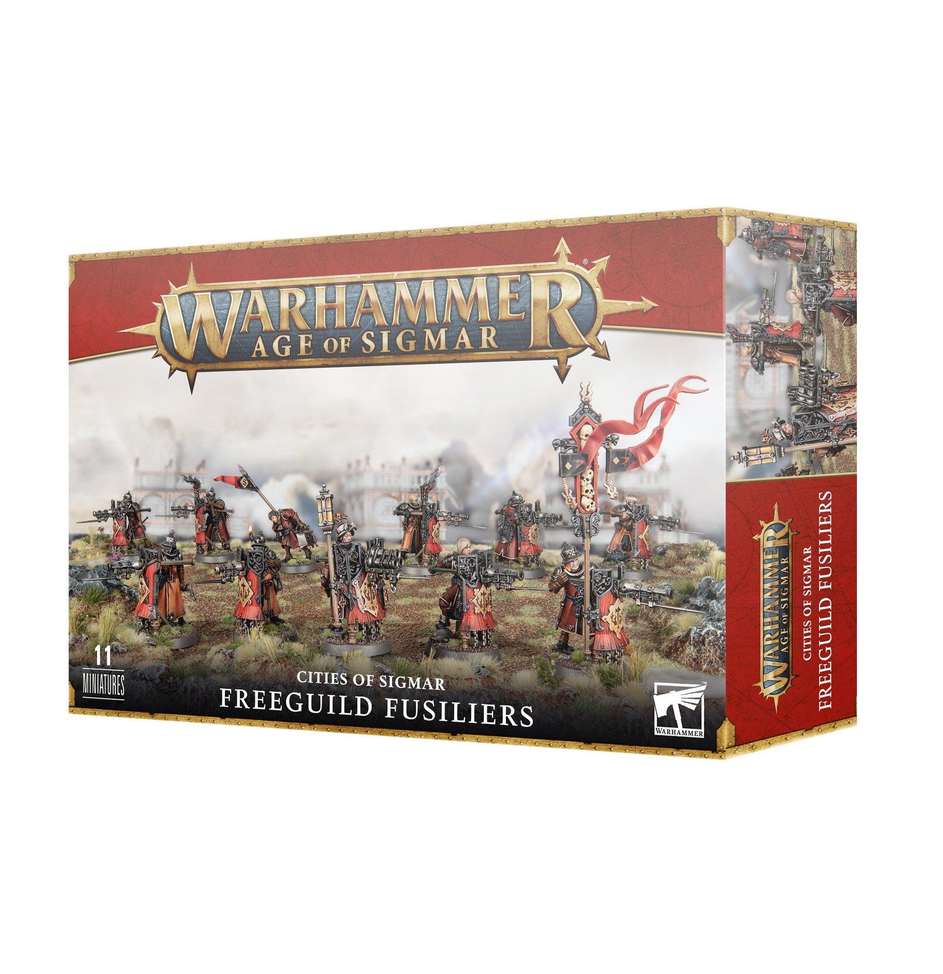 CITIES OF SIGMAR: FREEGUILD FUSILIERS thumbnail