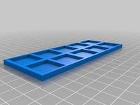 Regiment Movement Trays for 20mm Square Based Troops - Gifts for Geeks Leicester