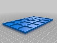 Regiment Movement Trays for 25 mm Square Based Troops thumbnail
