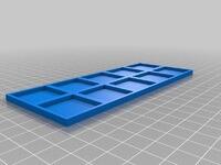 Regiment Movement Trays for 25 mm Square Based Troops thumbnail