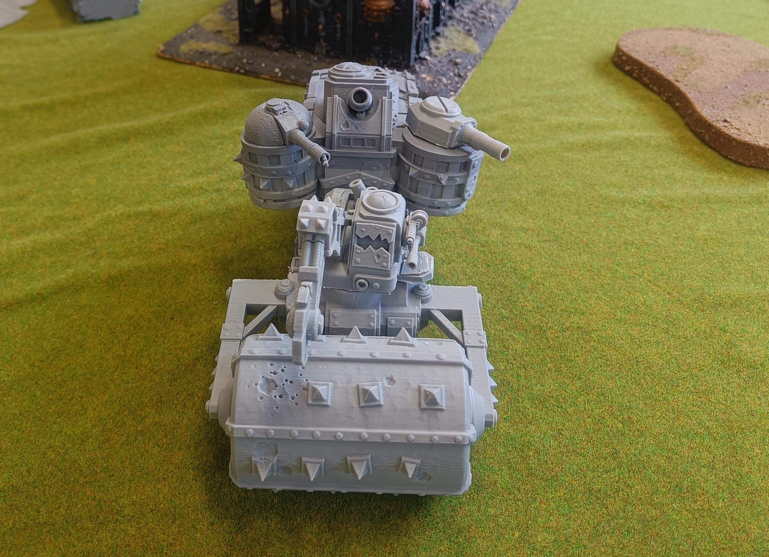 Orc or Dystopian Super Heavy Transport APC Truck Ver -2 thumbnail