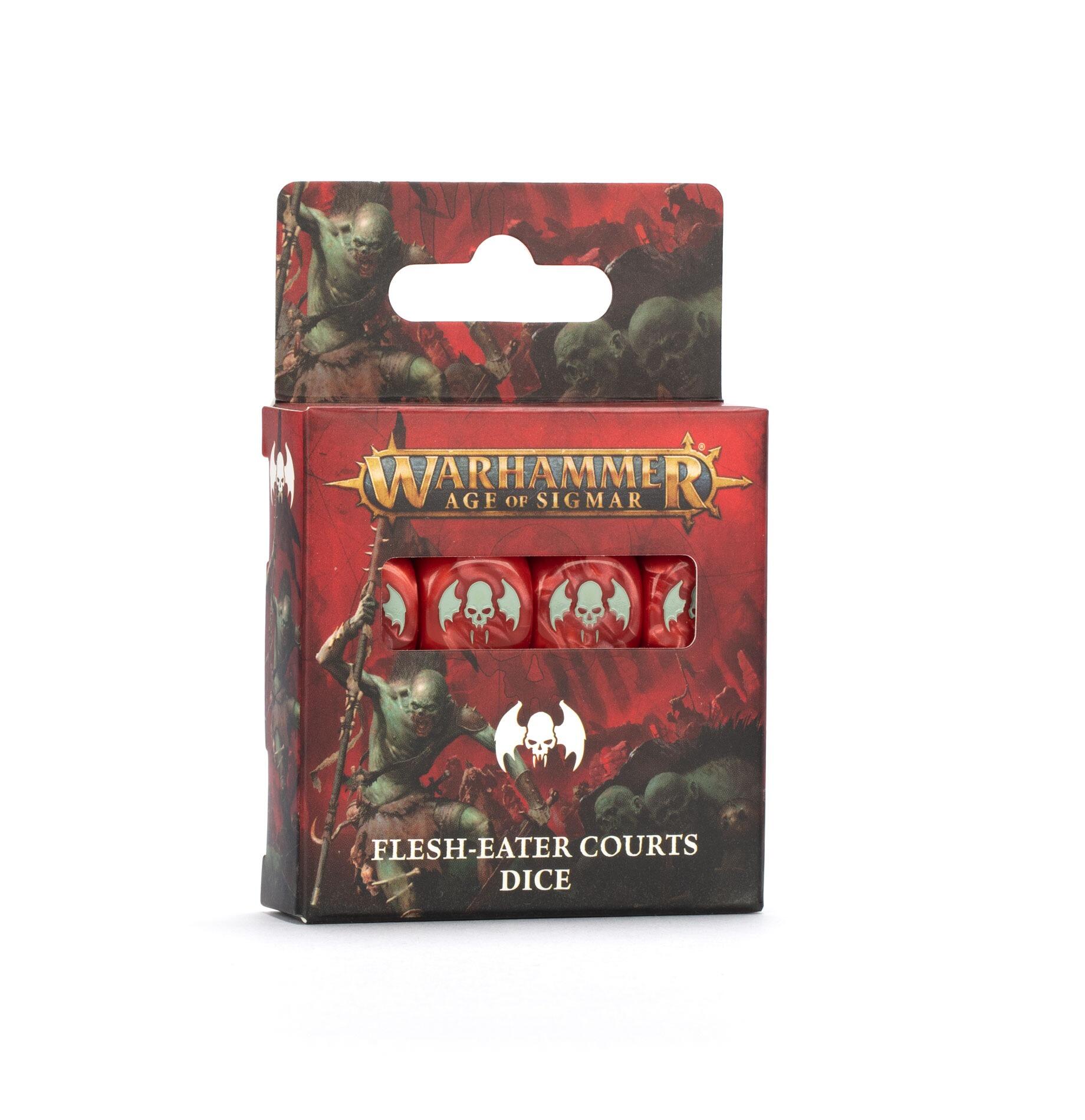 AGE OF SIGMAR: FLESH-EATER COURTS DICE 2025 - Gifts for Geeks Leicester