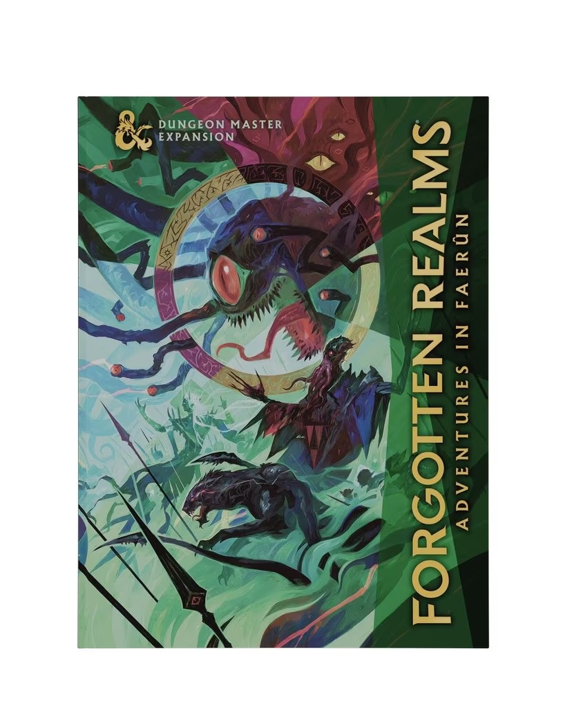 Dungeons & Dragons Alternate Cover: Forgotten Realms Adventure Guide - Gifts for Geeks Leicester
