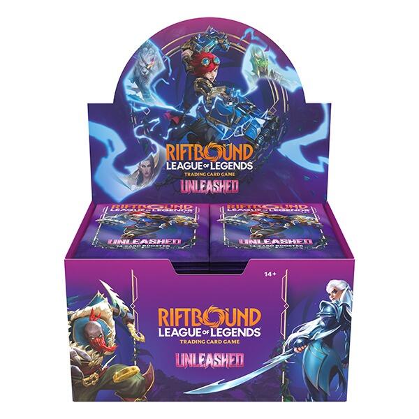 Riftbound: League of Legends TCG - Set 3: Unleashed Booster Box (24 packs) - Gifts for Geeks Leicester