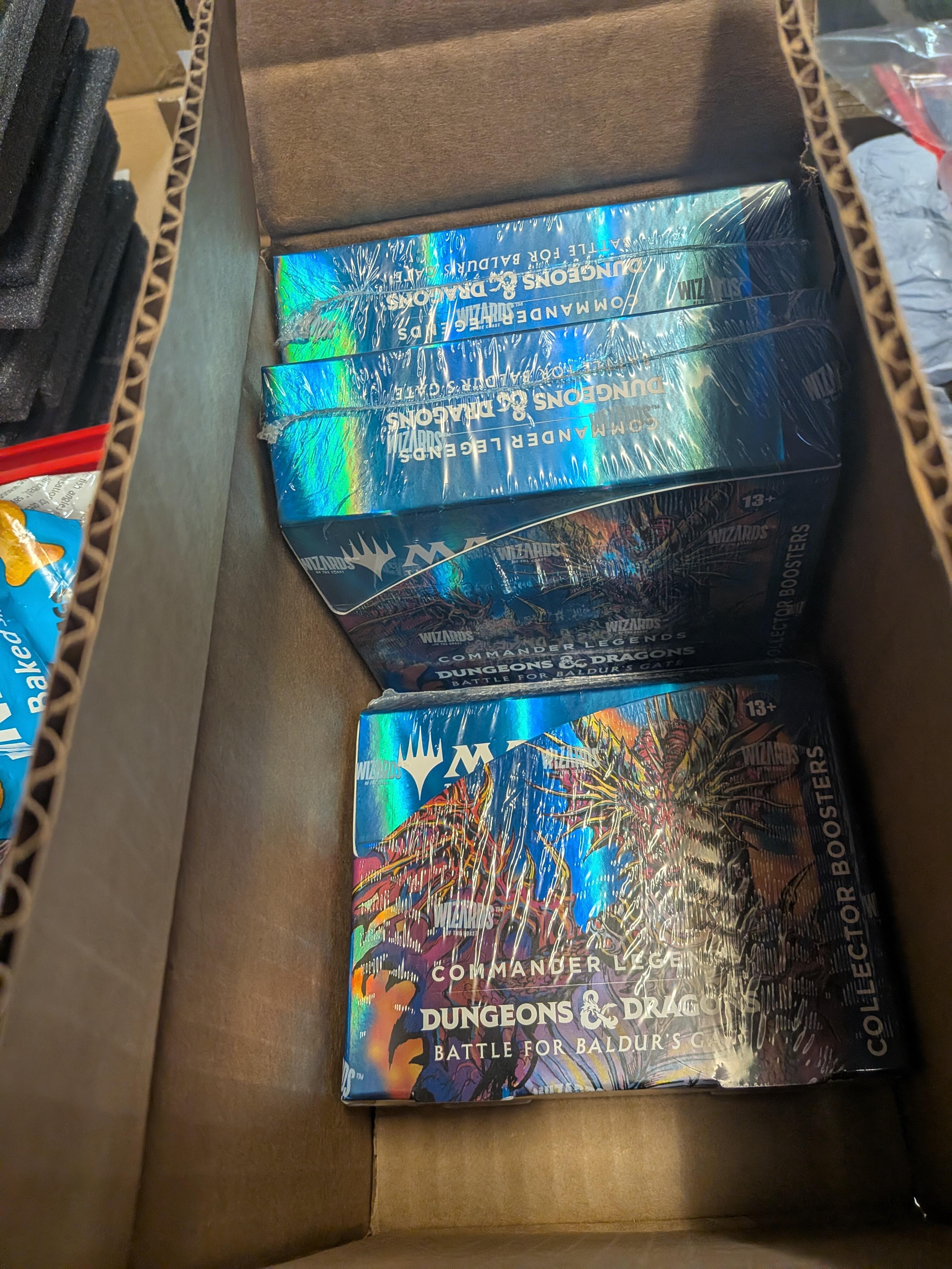 Commander Legends: Battle for Baldurs Gate Collector Booster Box - Gifts for Geeks Leicester