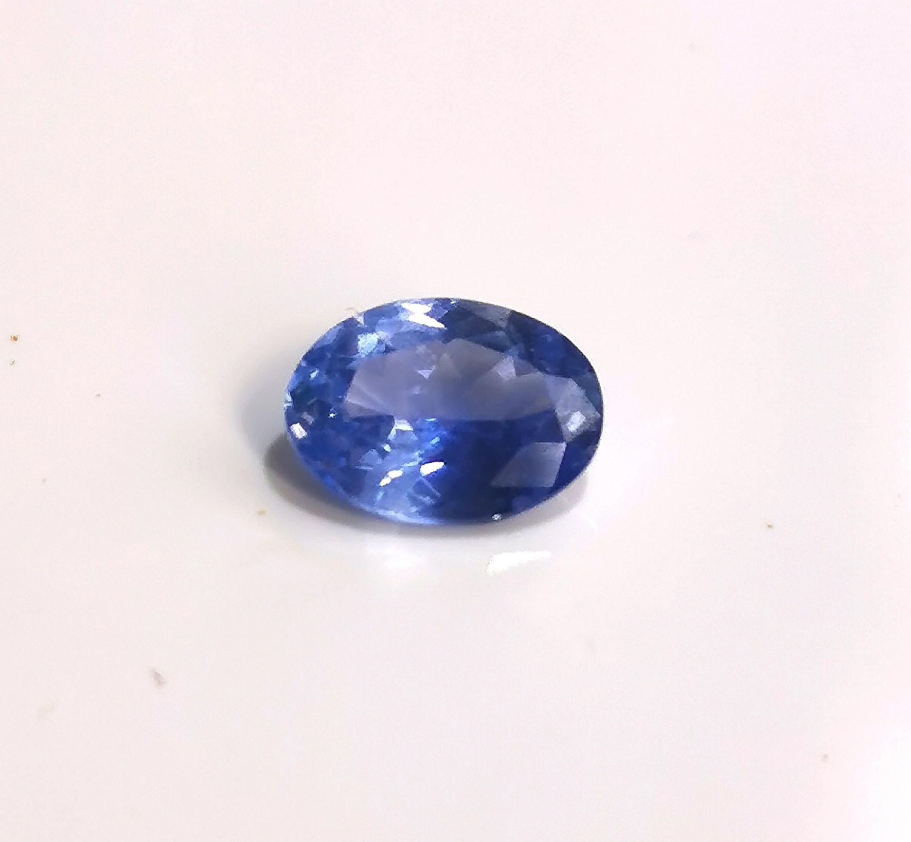 Natural Blue Sapphire Oval Cut 0.531 carats 5.80x4.16mm Natural Blue Sapphire Oval Cut 0.531 carats 5.80x4.16mm