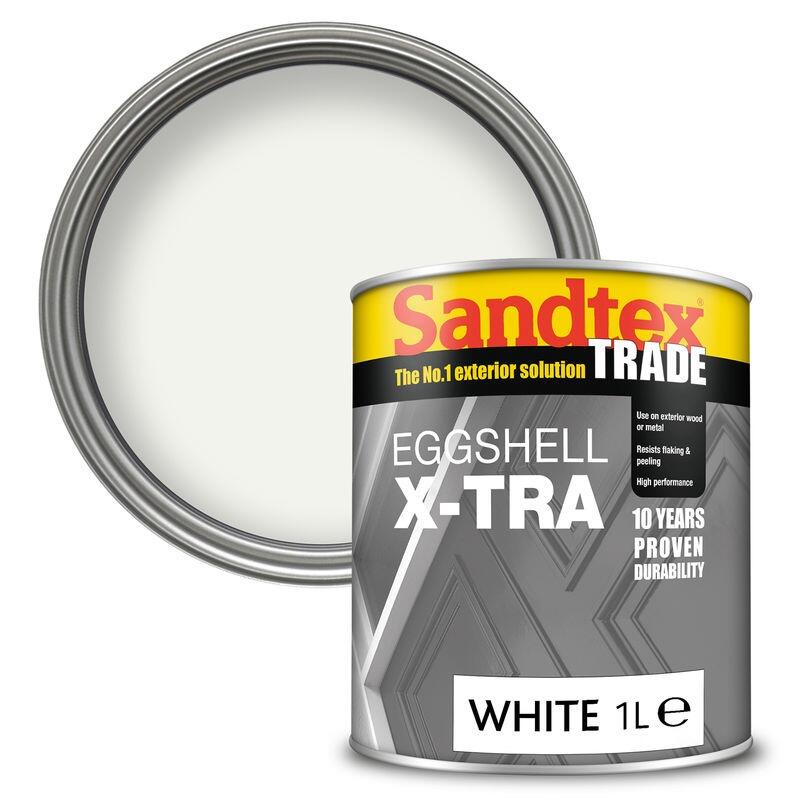 Sandtex Eggshell X Tra White