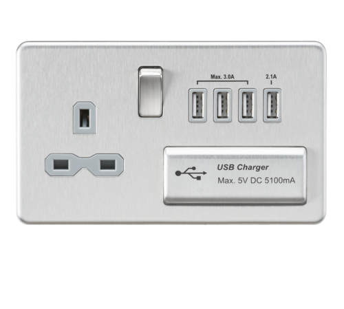 Knightsbridge - ML Accessories SFR7USB4BCG