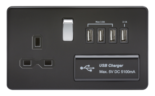 Knightsbridge - ML Accessories SFR7USB4MB