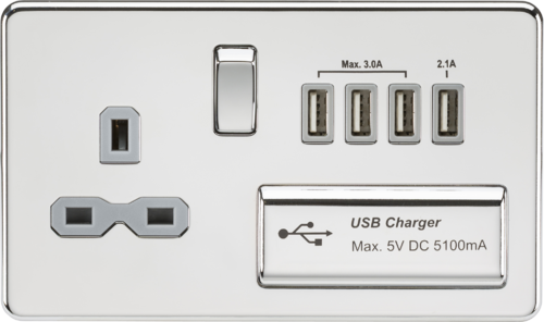 Knightsbridge - ML Accessories SFR7USB4PCG