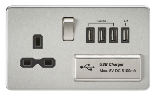 Knightsbridge - ML Accessories SFR7USB4BC