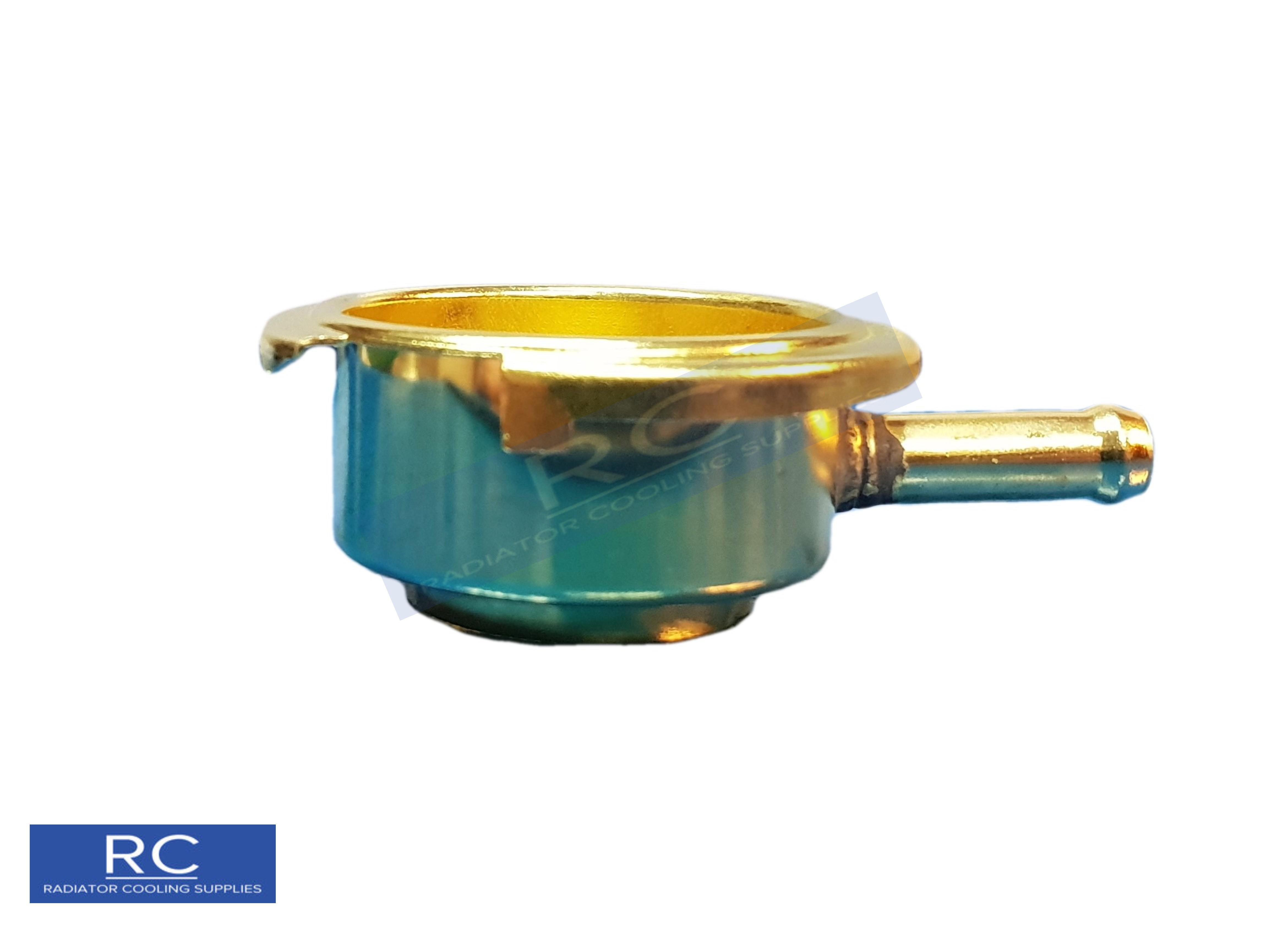 Brass Radiator Filler Neck Short Reach
