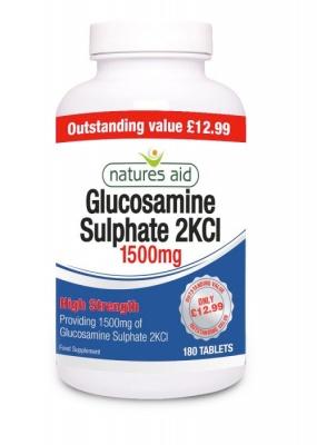 Glucosamine, Glucosamine Sulphate, Natures Aid Glucosamine Sulphate 1000mg 90 tabs