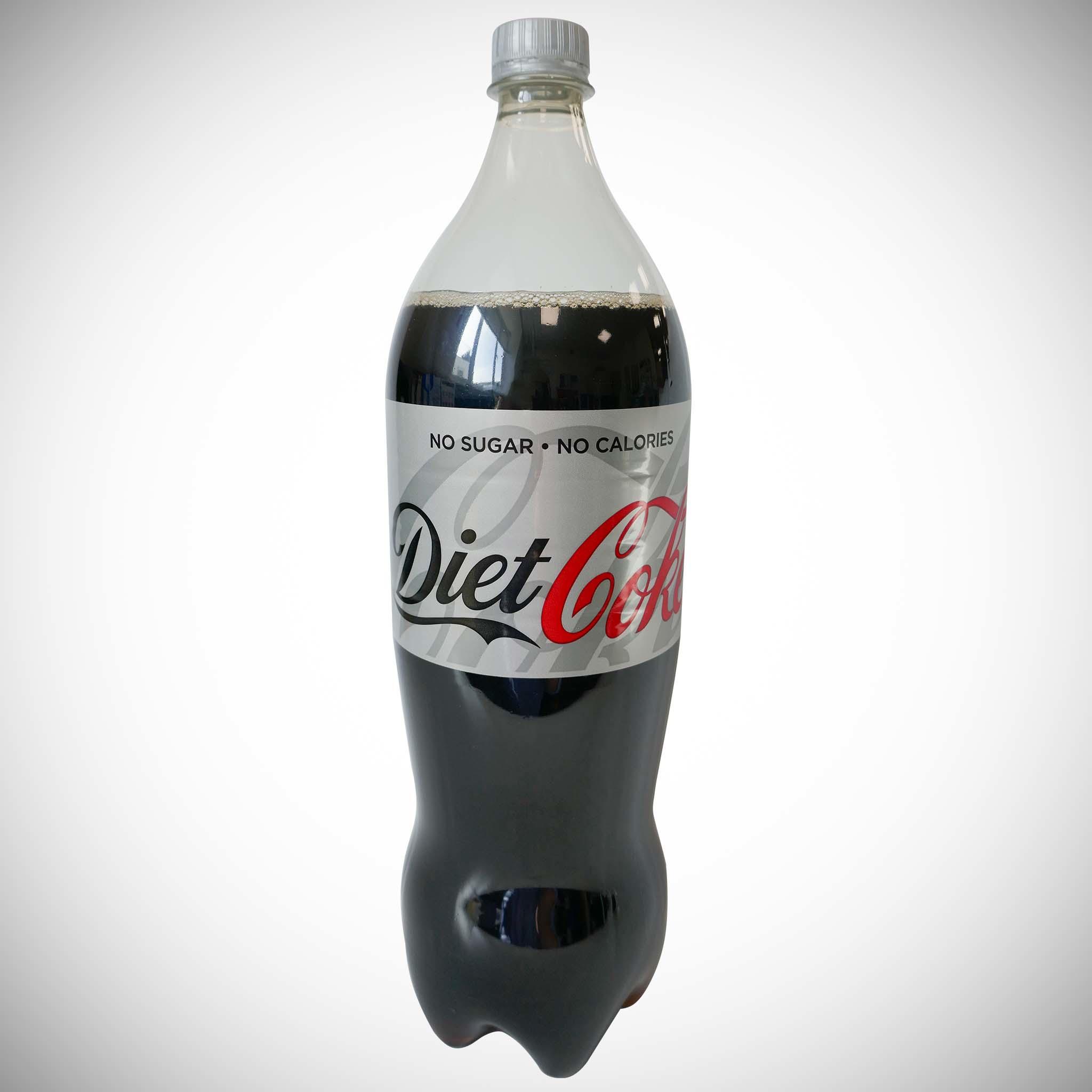 2 liter diet coke bottle