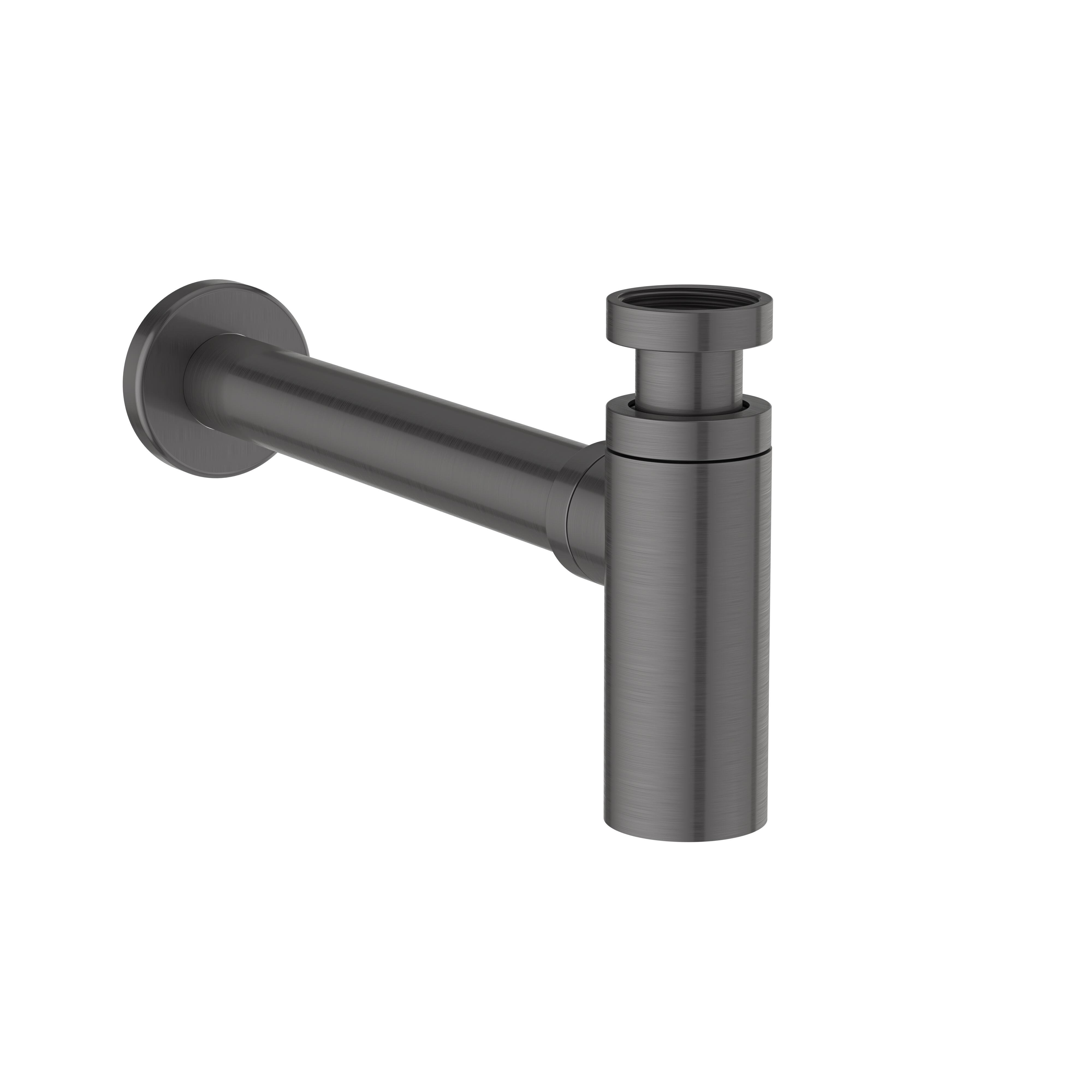 Scudo Minimalist Bottle Trap in gunmetal finish, made from stainless steel
