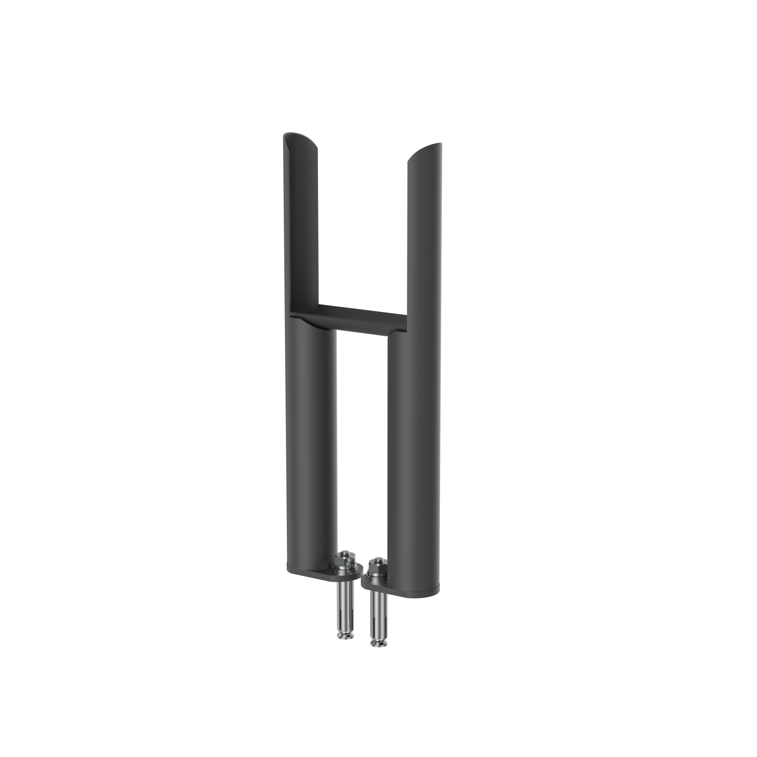 Scudo Column Radiator 3 Column Insertable Feet (Pair) Anthracite Mild Steel
