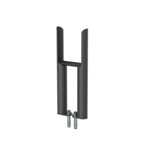 Scudo Column Radiator 3 Column Insertable Feet (Pair) Anthracite Mild Steel