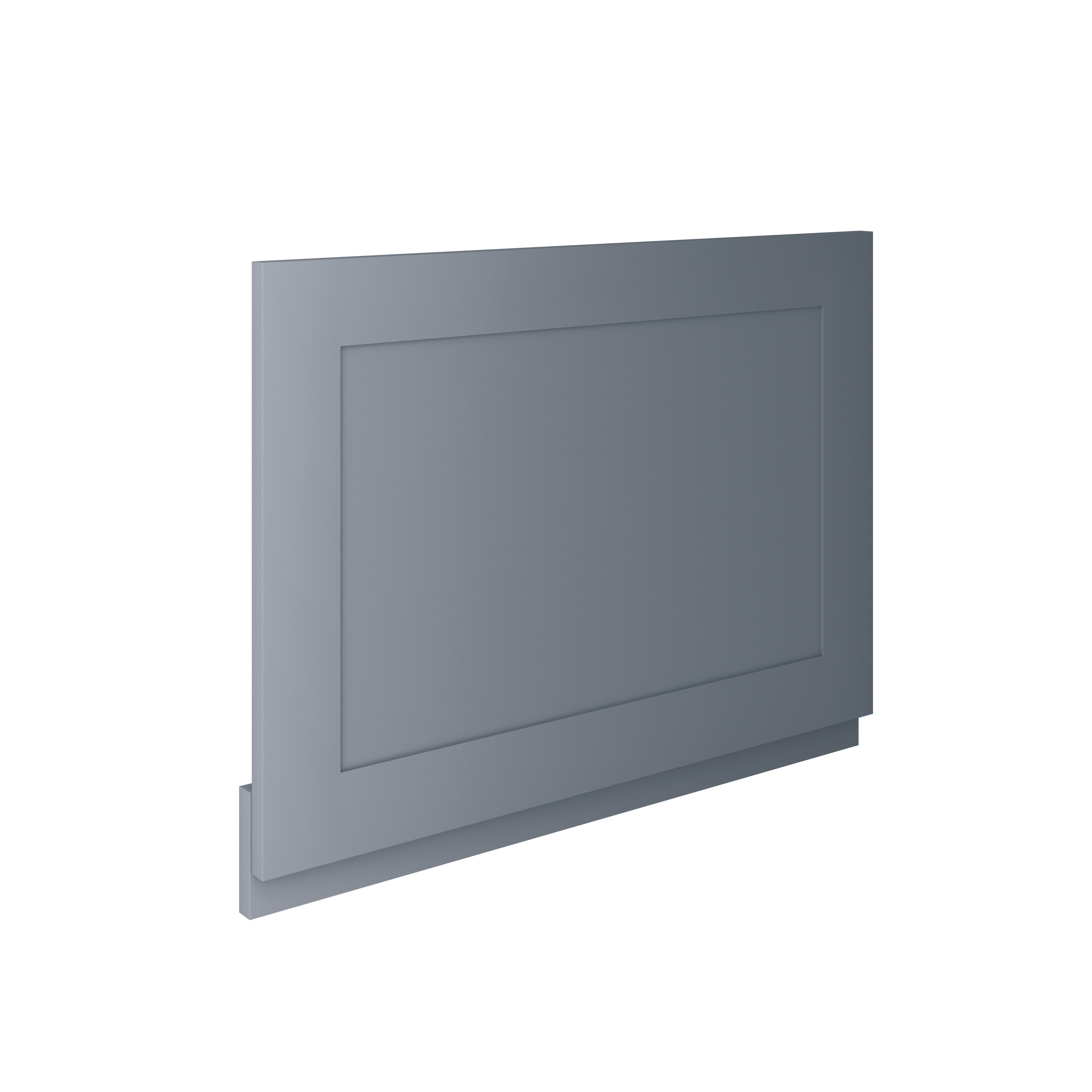Scudo Classica 700mm Stone Grey painted MFC end bath panel