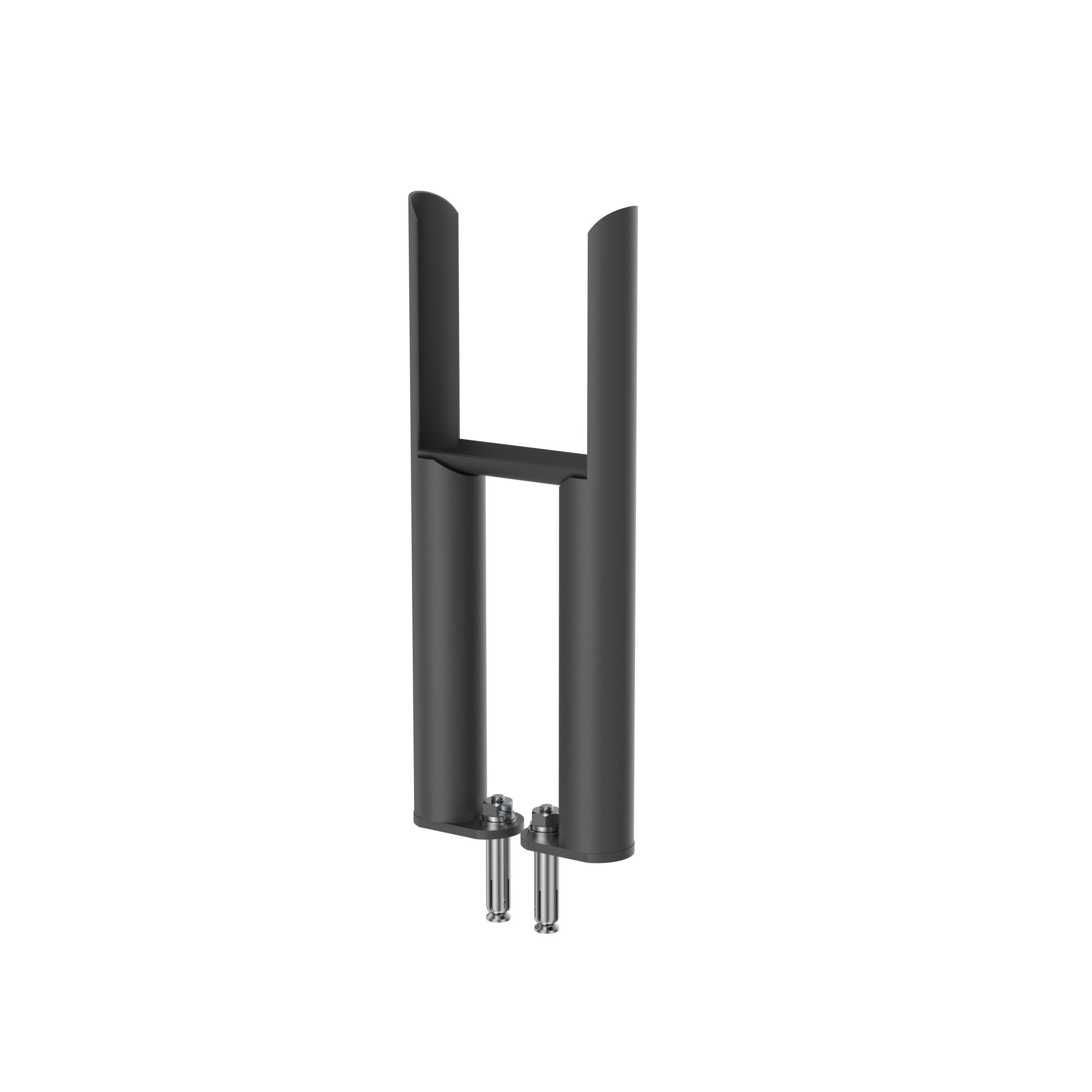 Scudo Column Radiator 3 Column Insertable Feet (Pair) Anthracite Mild Steel