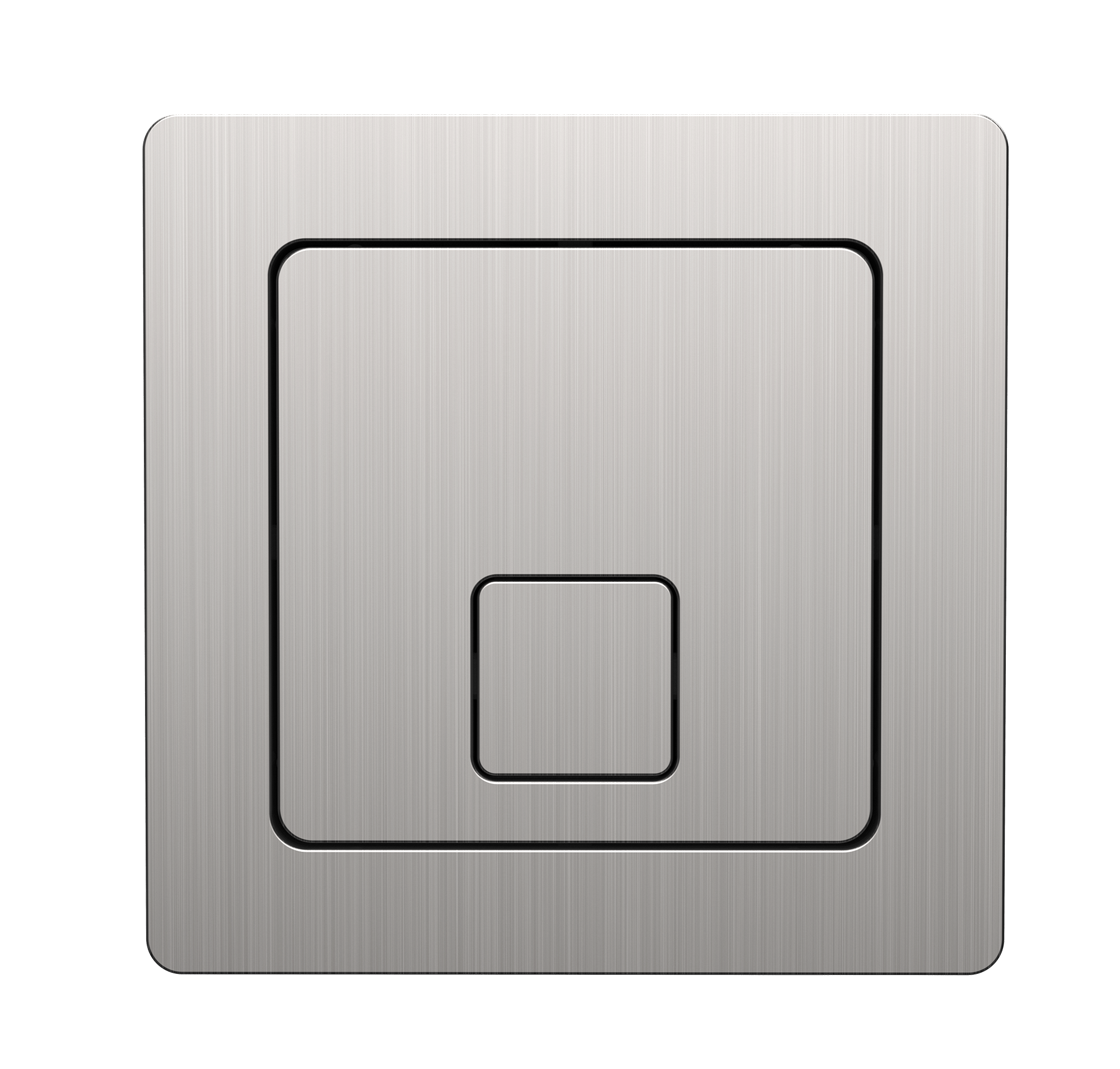 Scudo brushed nickel ABS push button for cisterns CISTERN002 and CISTERN003