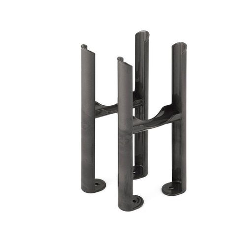 Scudo Column Radiator 2 Column Insertable Feet, raw metal steel pair
