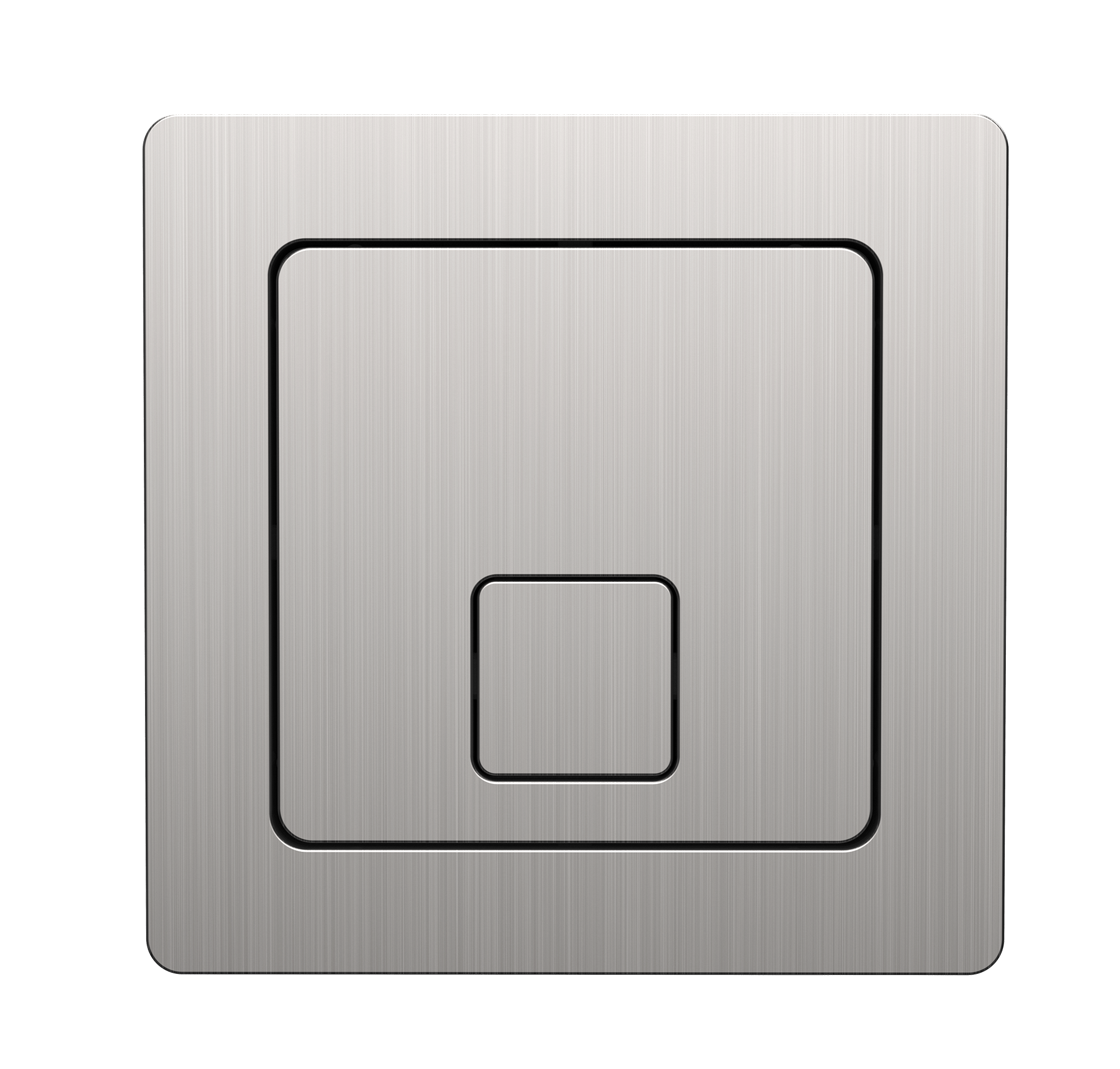 Scudo brushed nickel ABS push button for cisterns CISTERN002 and CISTERN003