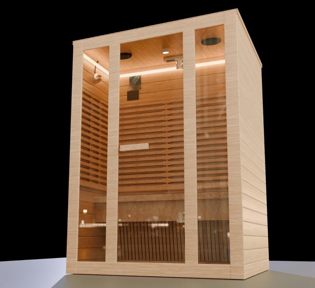 3 person infrared sauna