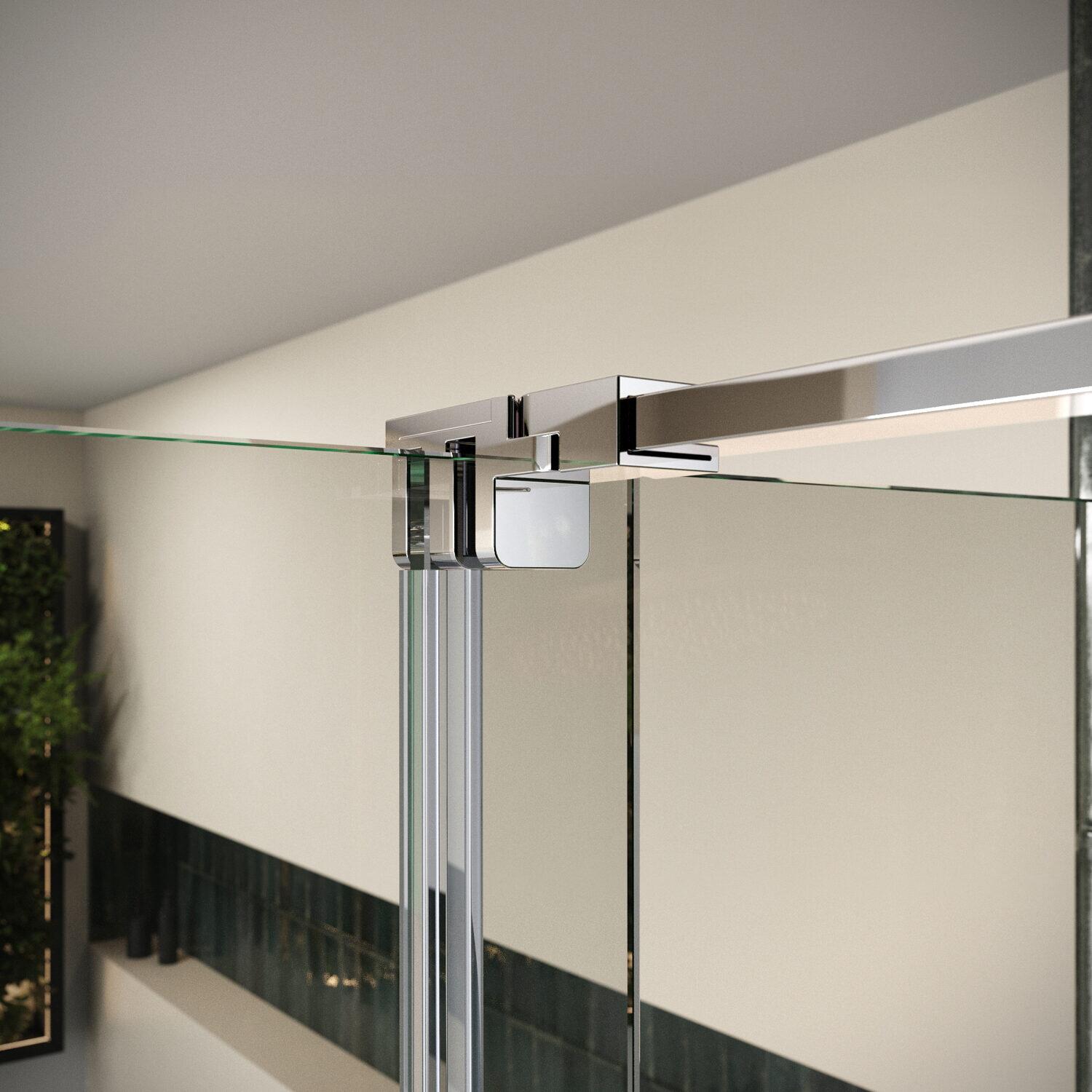 Scudo Momentum Chrome side panel profile and accessories pack for shower enclosures