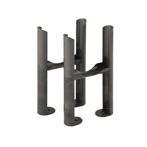 Scudo Column Radiator 3 Column Insertable Feet, raw metal steel, pair