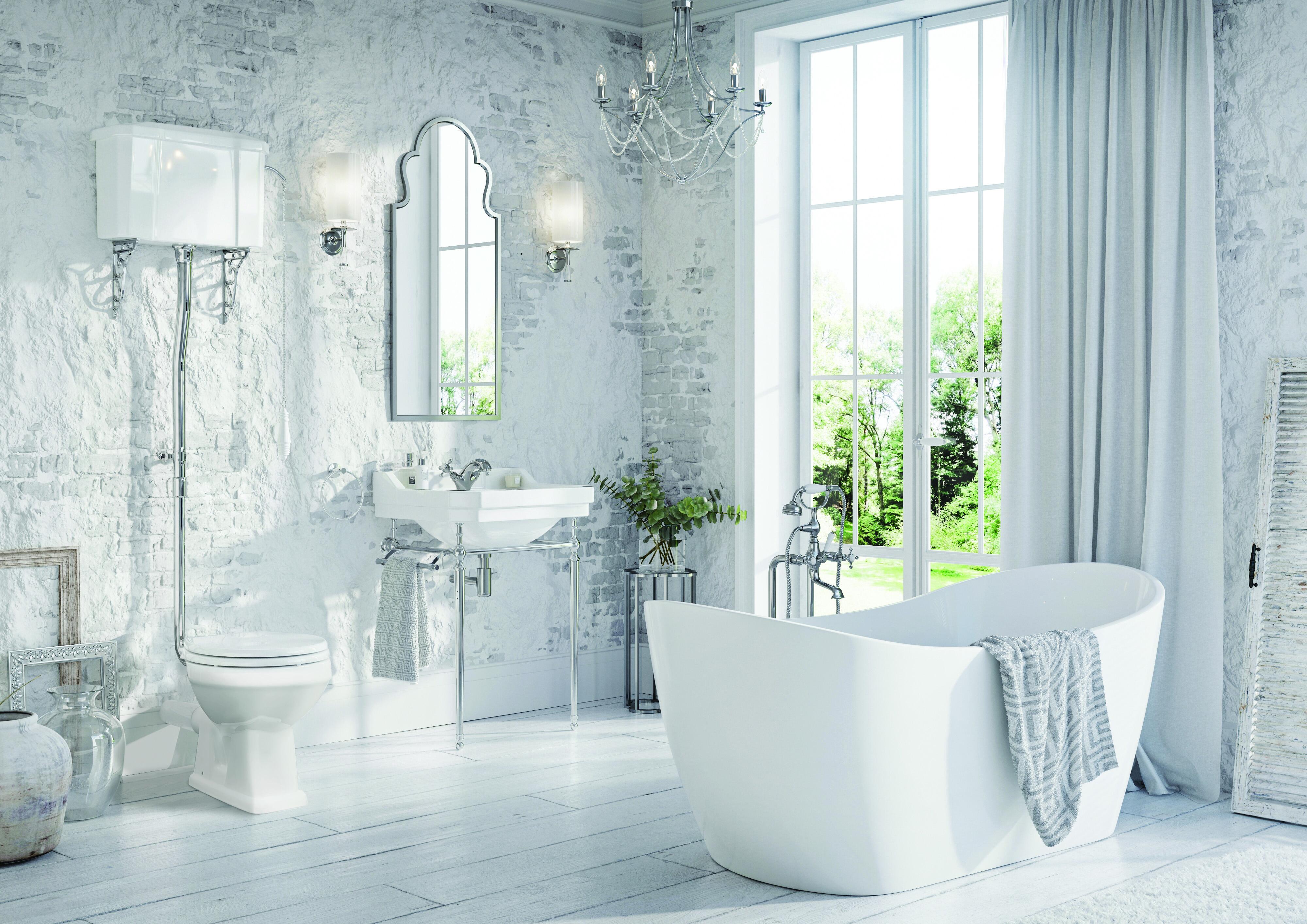 Scudo Traditional Large Floorstanding Basin Frame