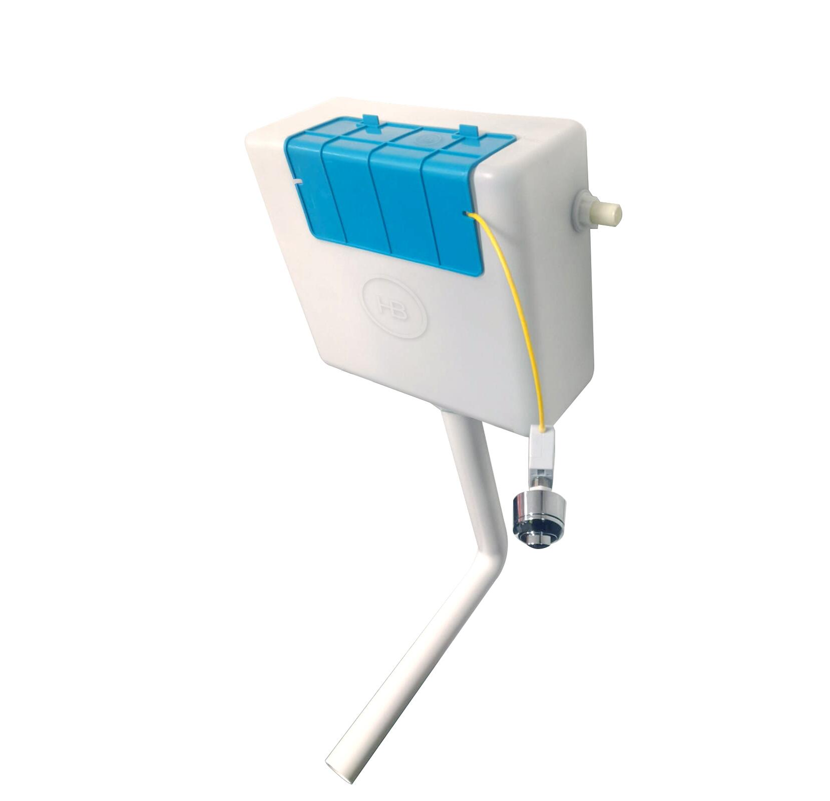Scudo concealed cistern with side inlet for WC units