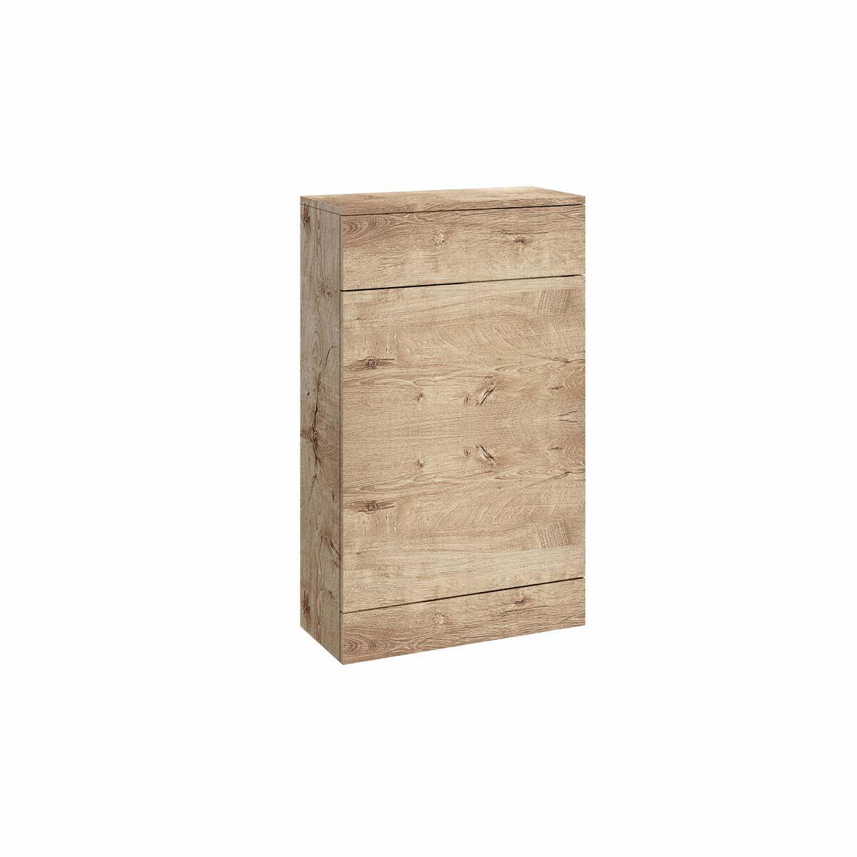 Scudo Ambience 500mm floorstanding WC unit in Rustic Oak finish