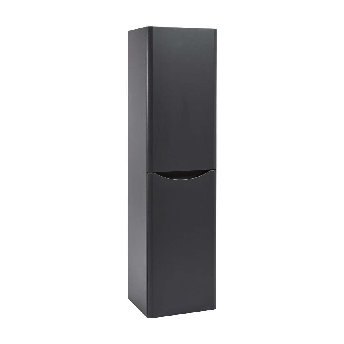 Scudo Bella 400mm x 1500mm x 340mm floorstanding tall boy unit in Matt Grey melamine