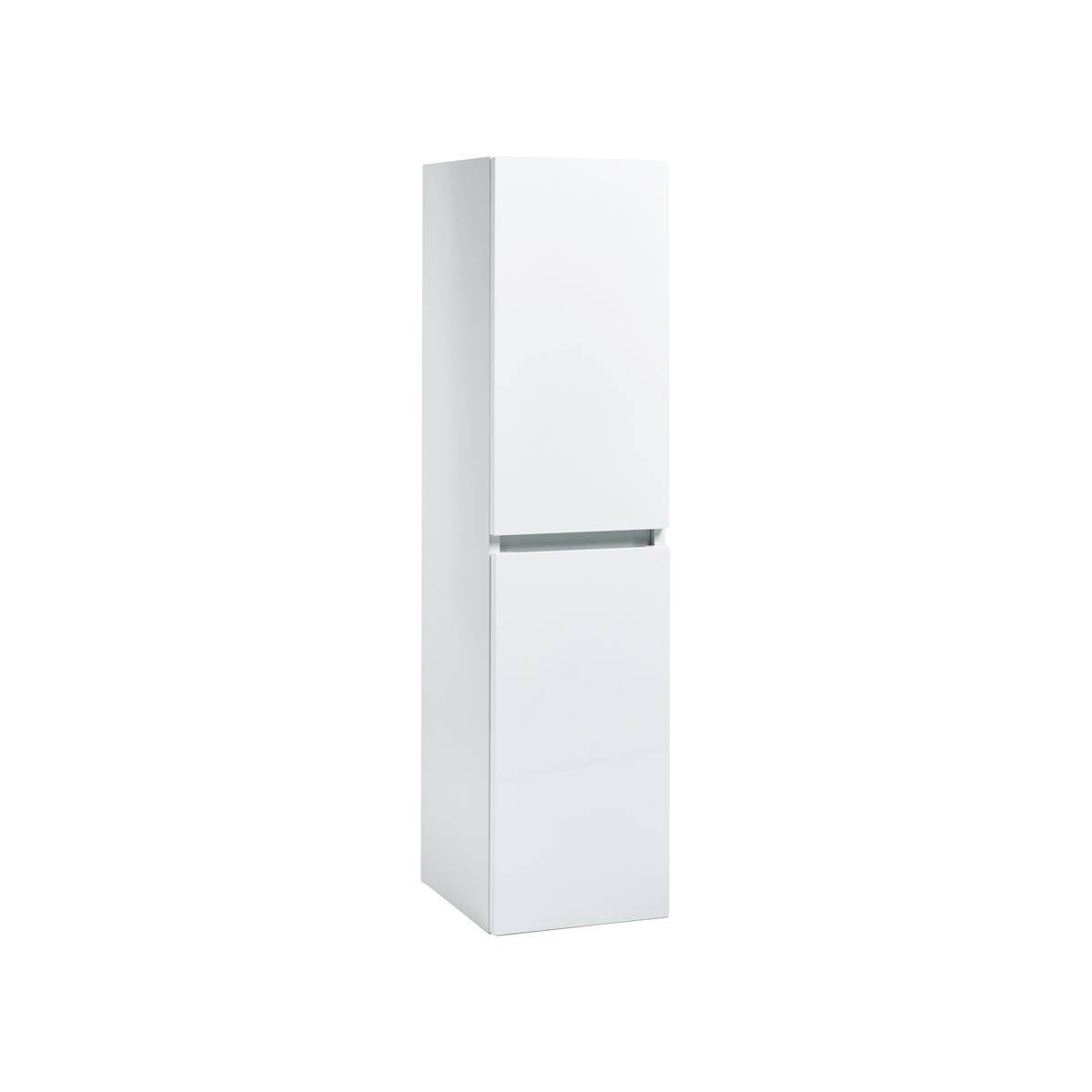 Scudo Muro 300mm Gloss White floorstanding tall boy unit, contemporary MDF storage